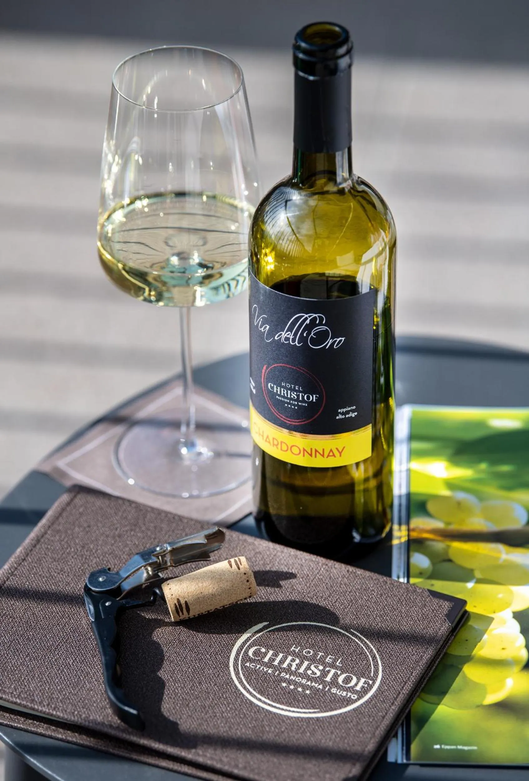 Alcoholic drinks in Hotel Christof