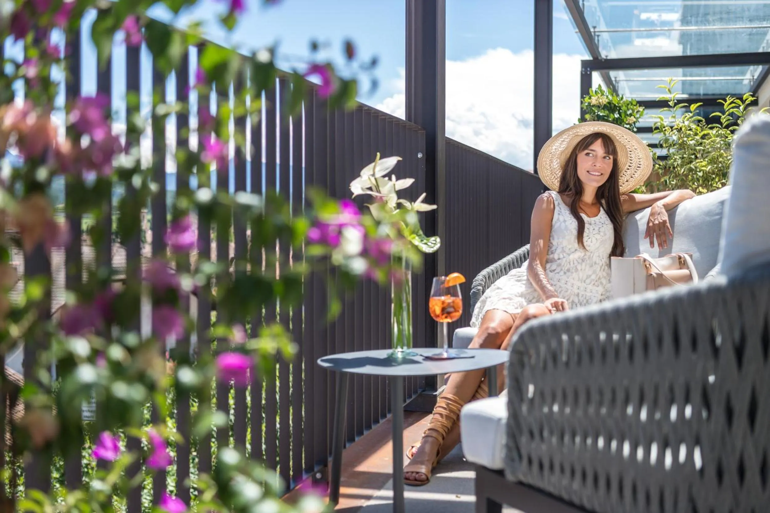 Lobby or reception in Hotel Christof