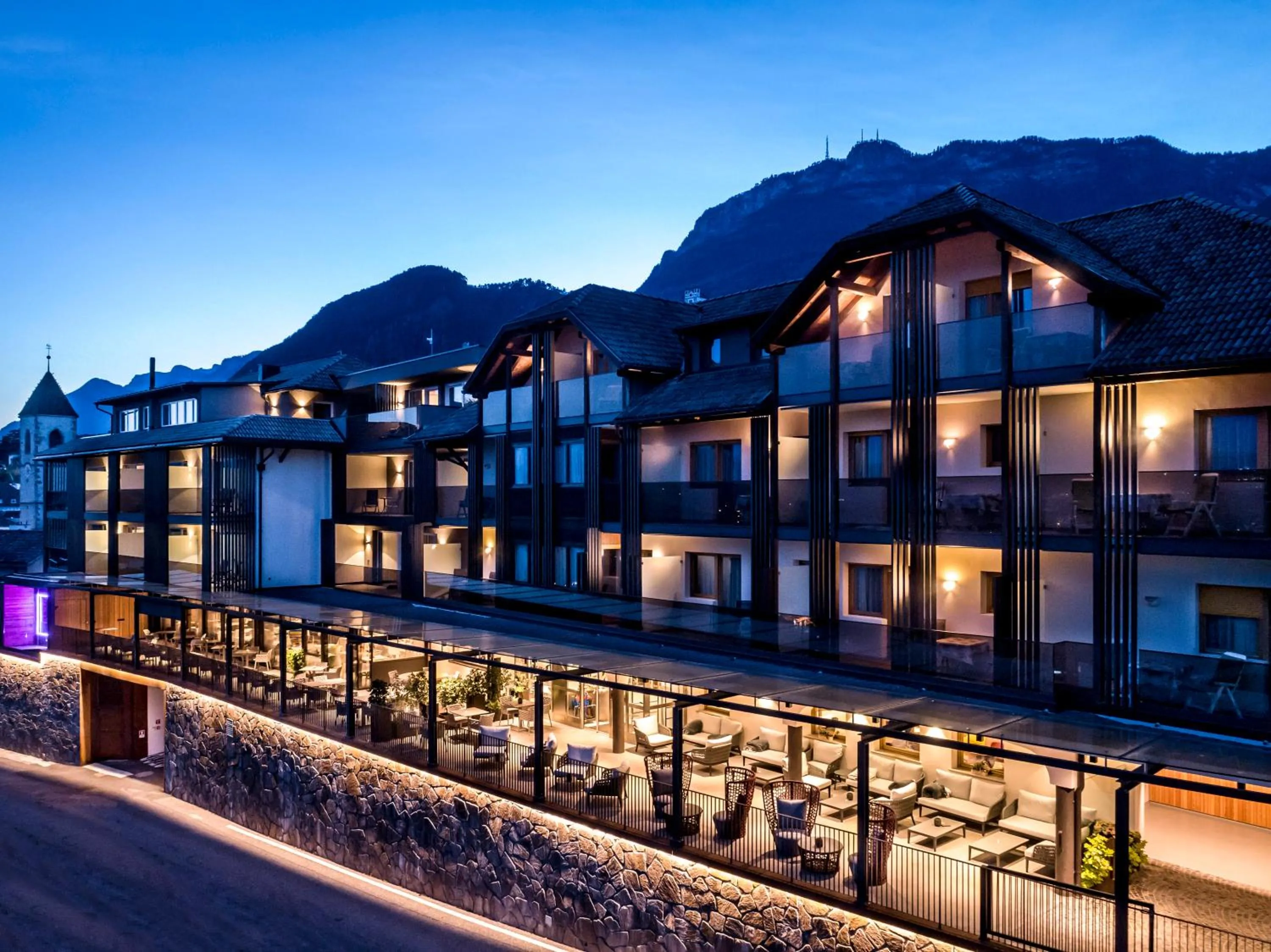 Facade/entrance in Hotel Christof