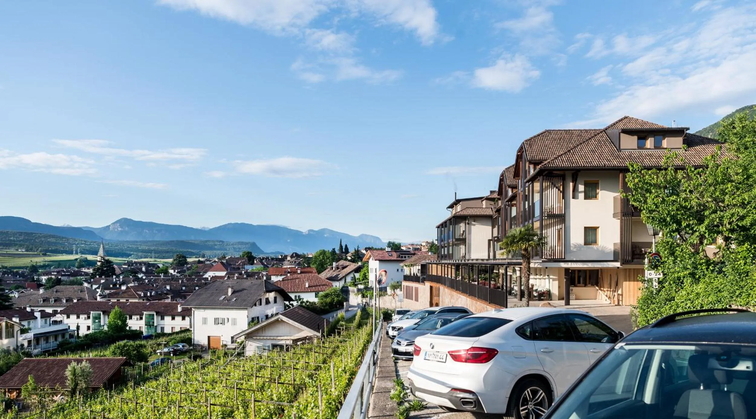 Facade/entrance in Hotel Christof