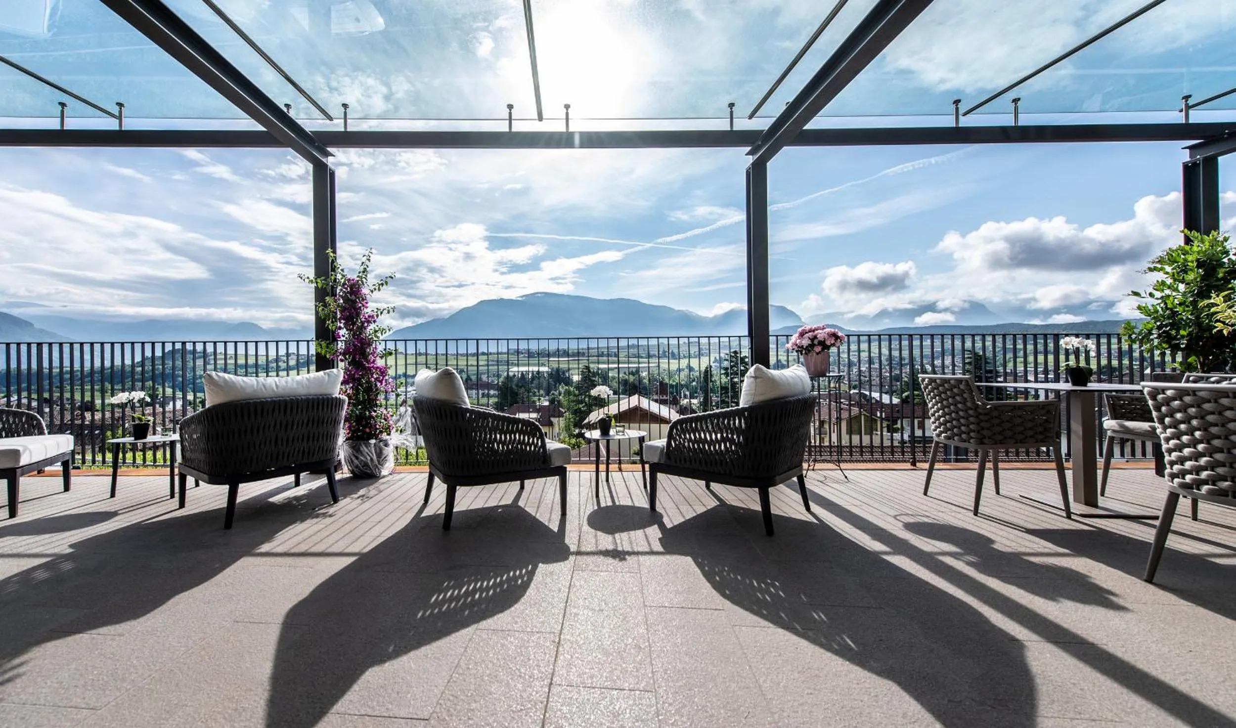 Balcony/Terrace in Hotel Christof