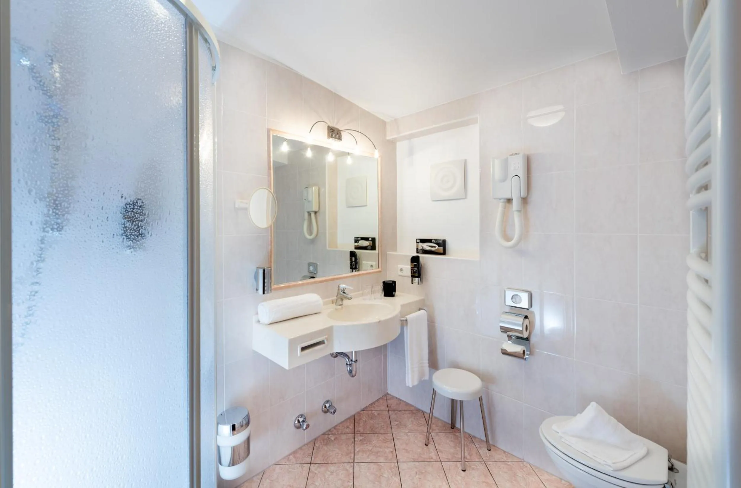 Bathroom in Hotel Christof