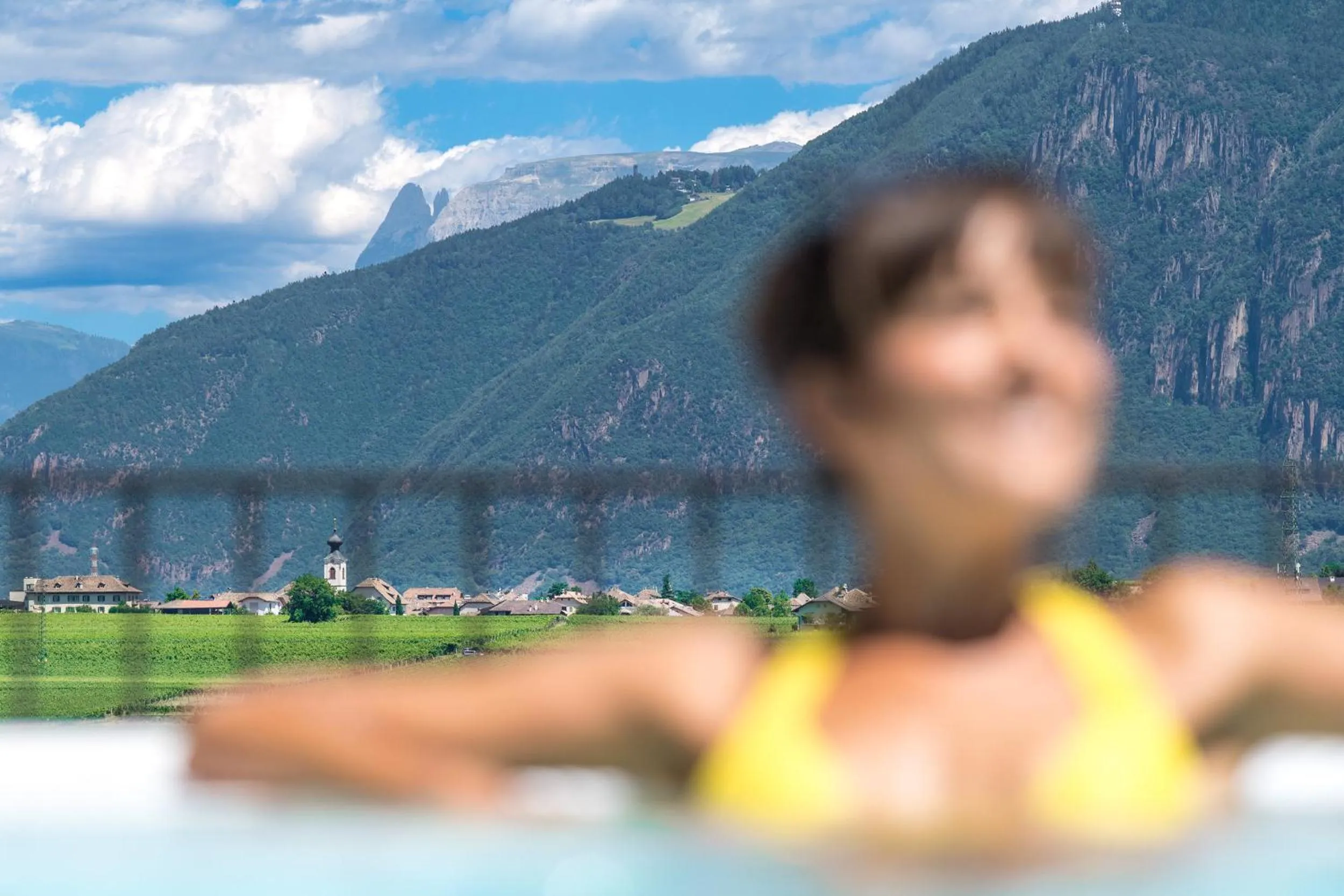 Hot Tub in Hotel Christof