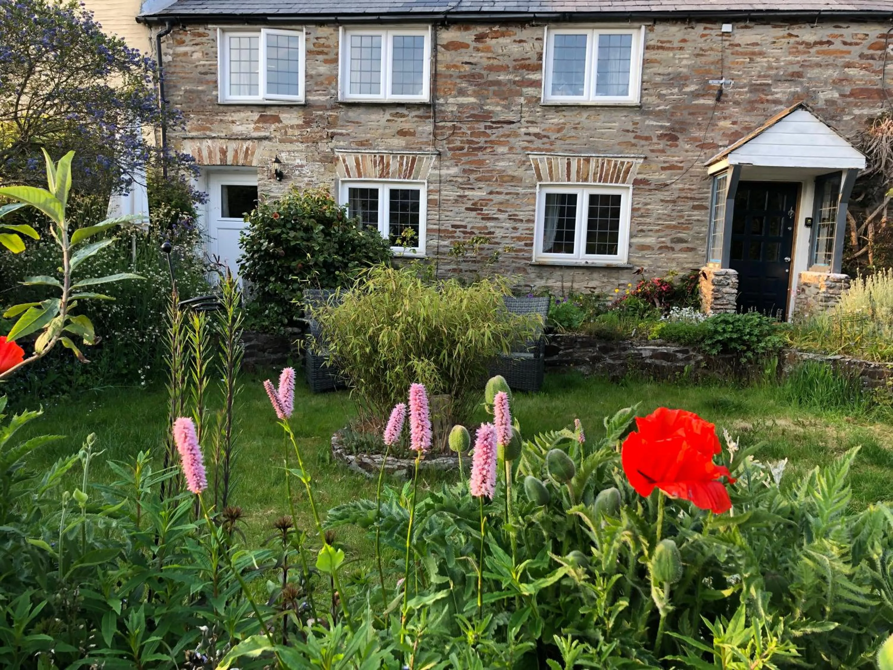 Garden in Priory Cottage Bodmin