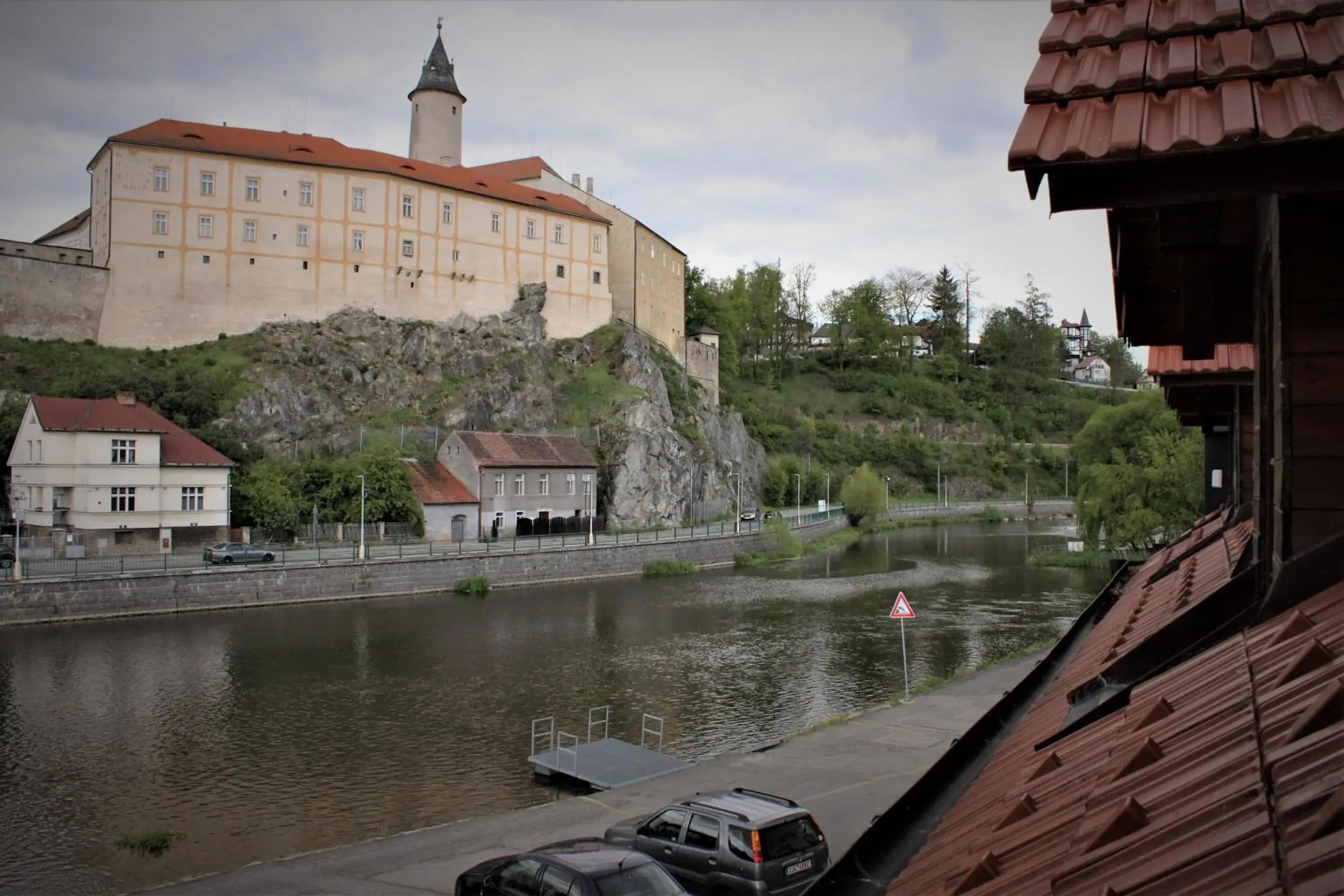 Deluxe Double Room with Castle View in Penzion a restaurace U ŘEKY Deluxe Double Room with Castle View in Penzion a restaurace U ŘEKY
