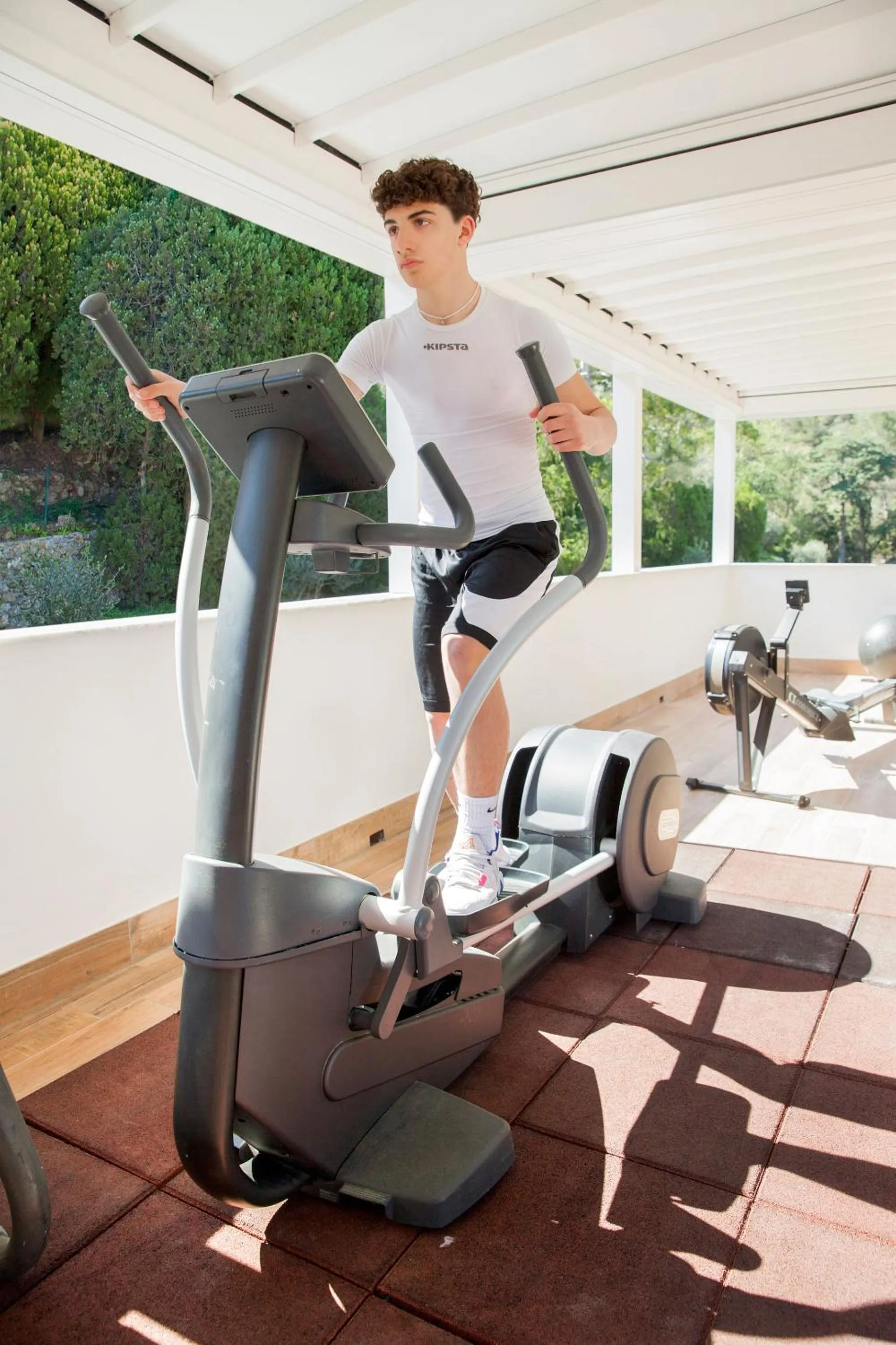 Fitness centre/facilities in Hotel Mediterraneo