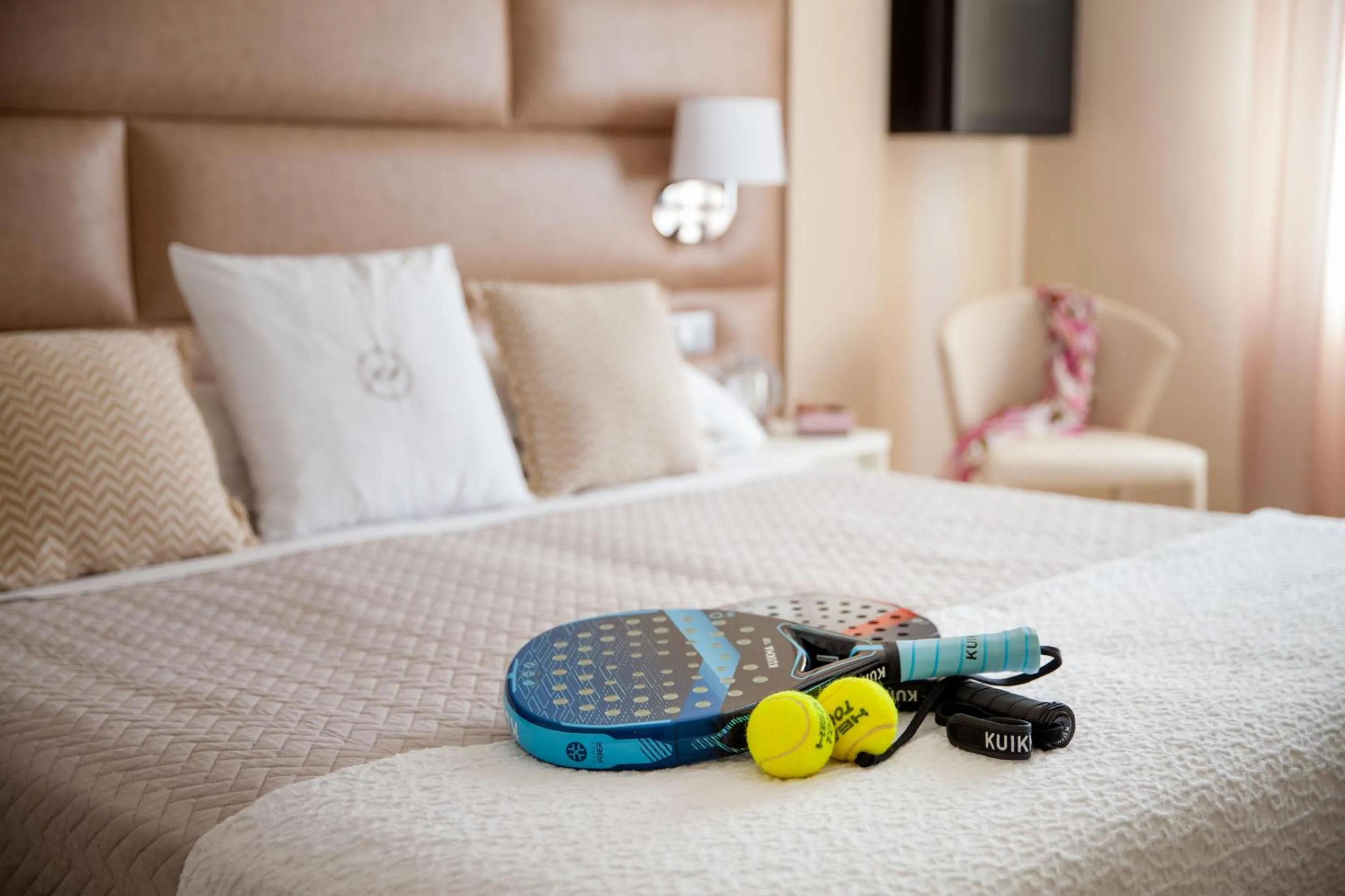 Bed in Hotel Mediterraneo