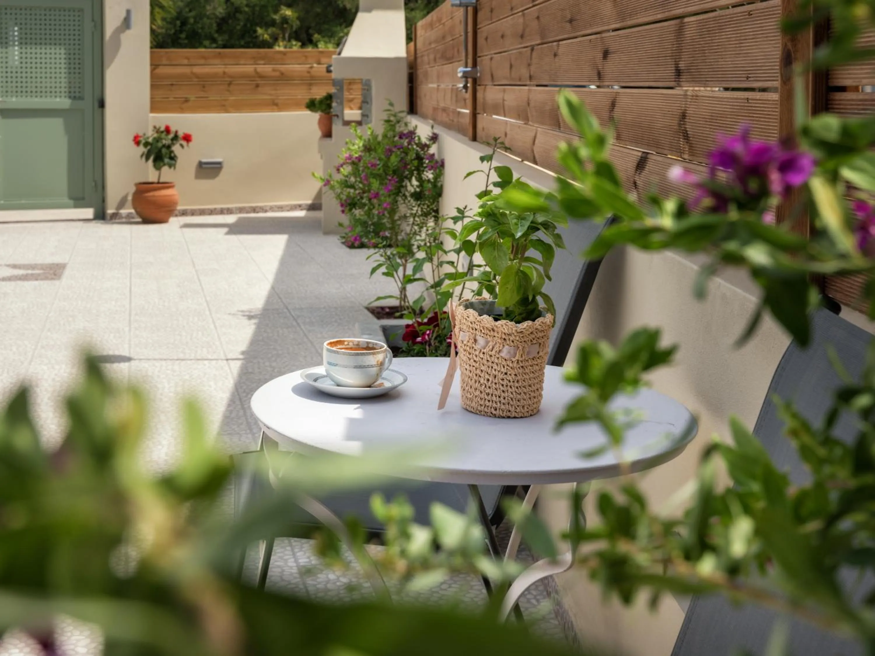 Patio in Coral Villa