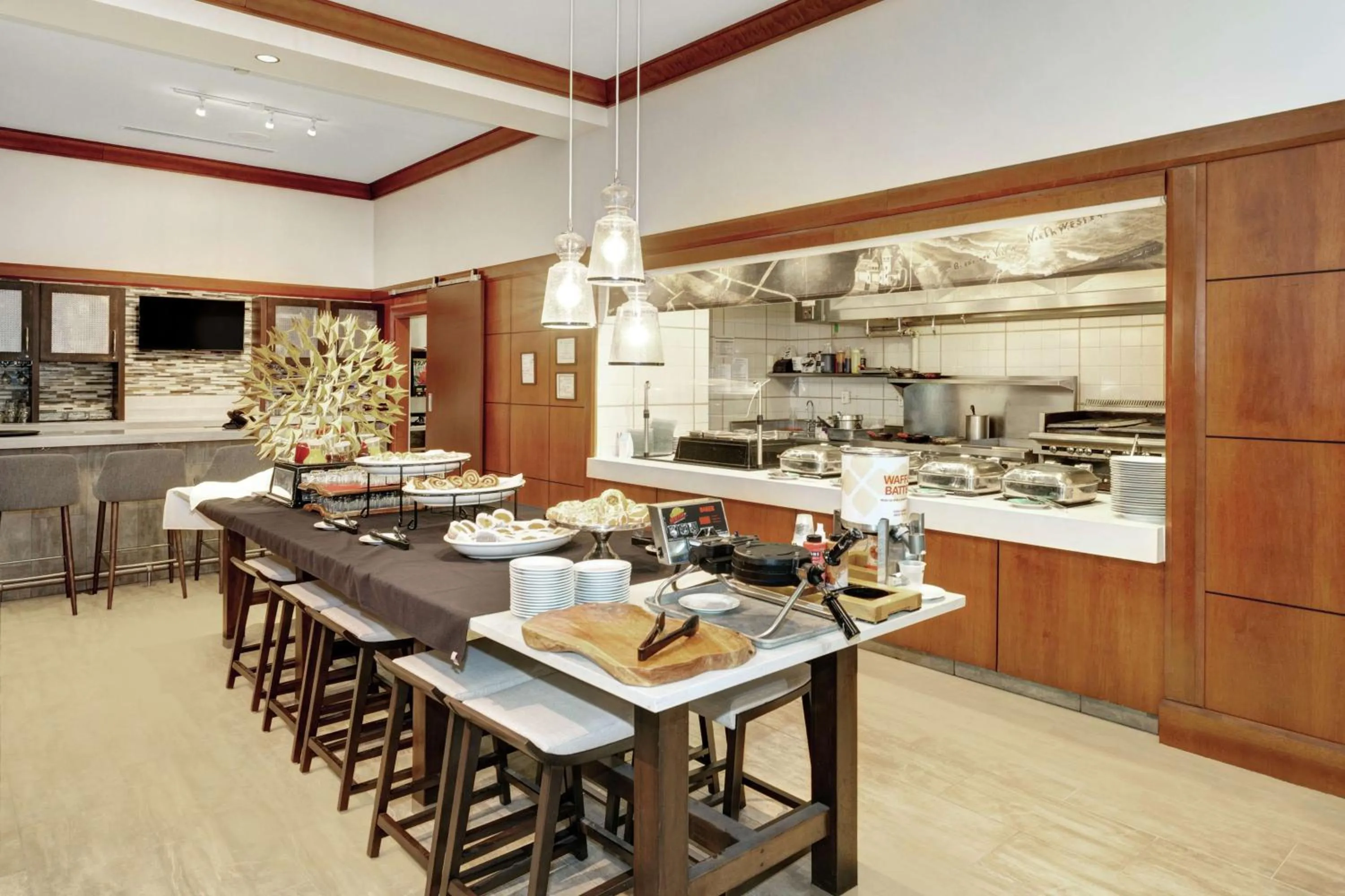 Breakfast in Hilton Garden Inn Evanston