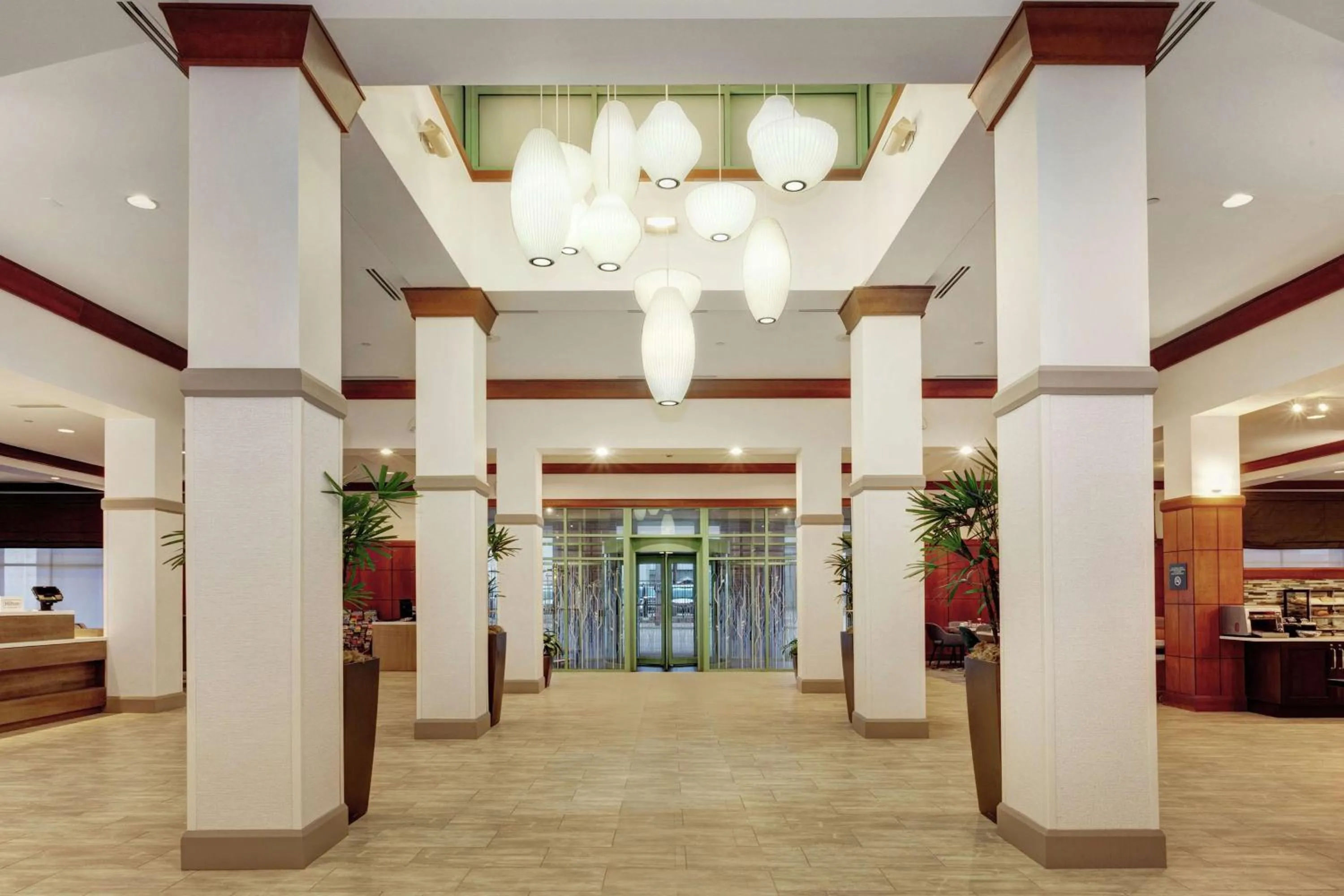 Lobby or reception in Hilton Garden Inn Evanston