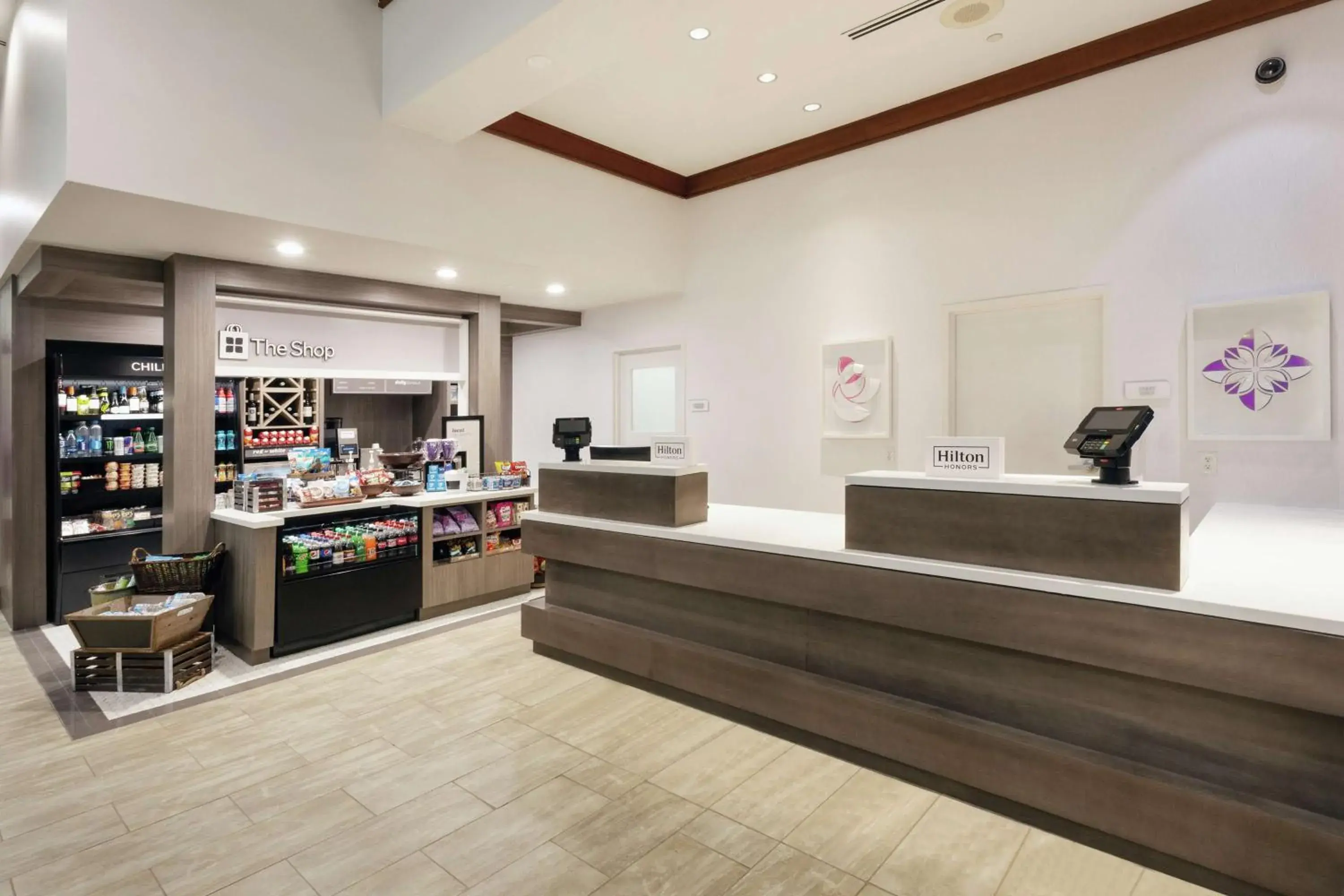 Lobby or reception in Hilton Garden Inn Evanston Lobby or reception in Hilton Garden Inn Evanston