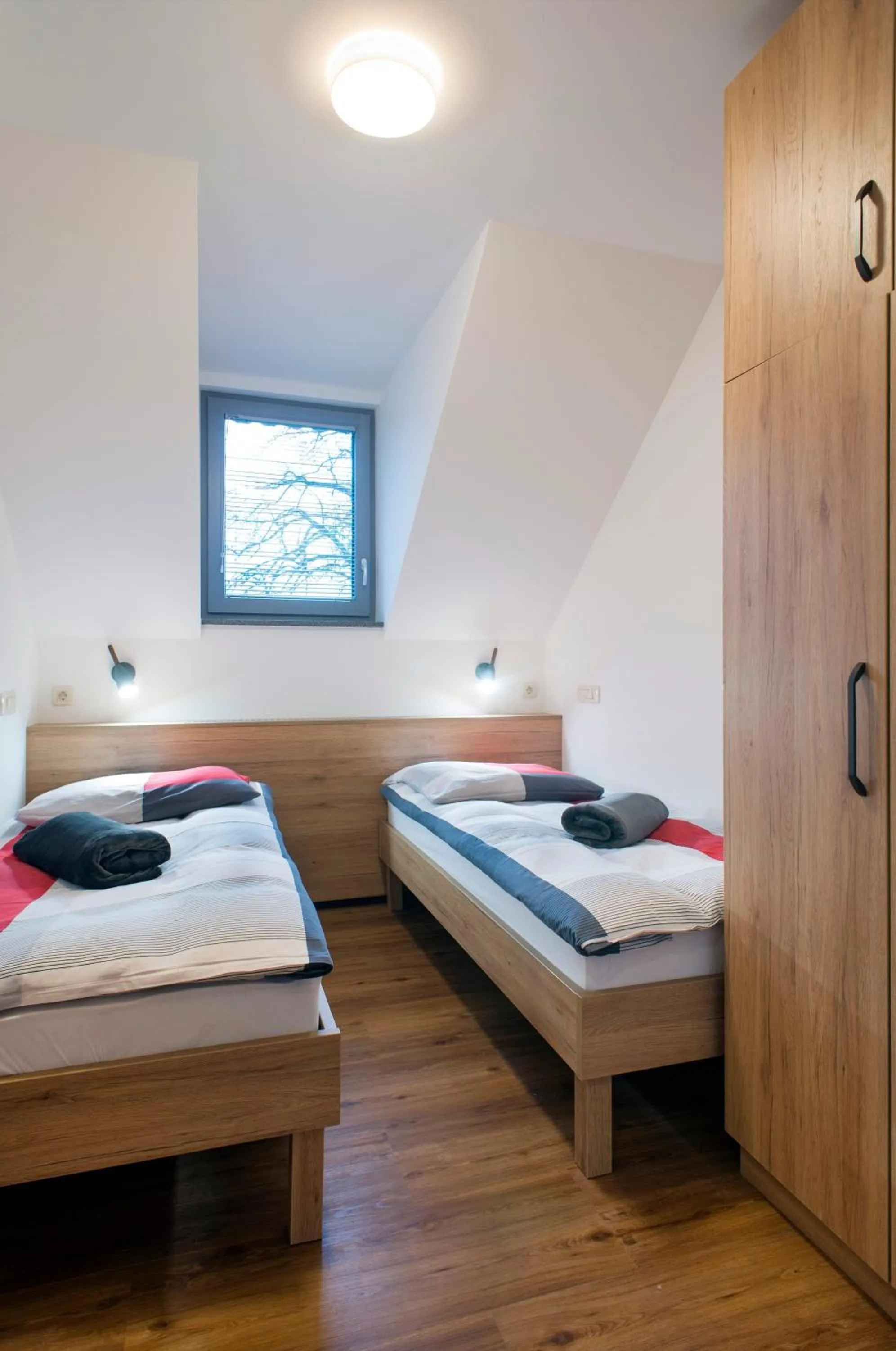 Bed in Apartments Sivka - Private Sauna