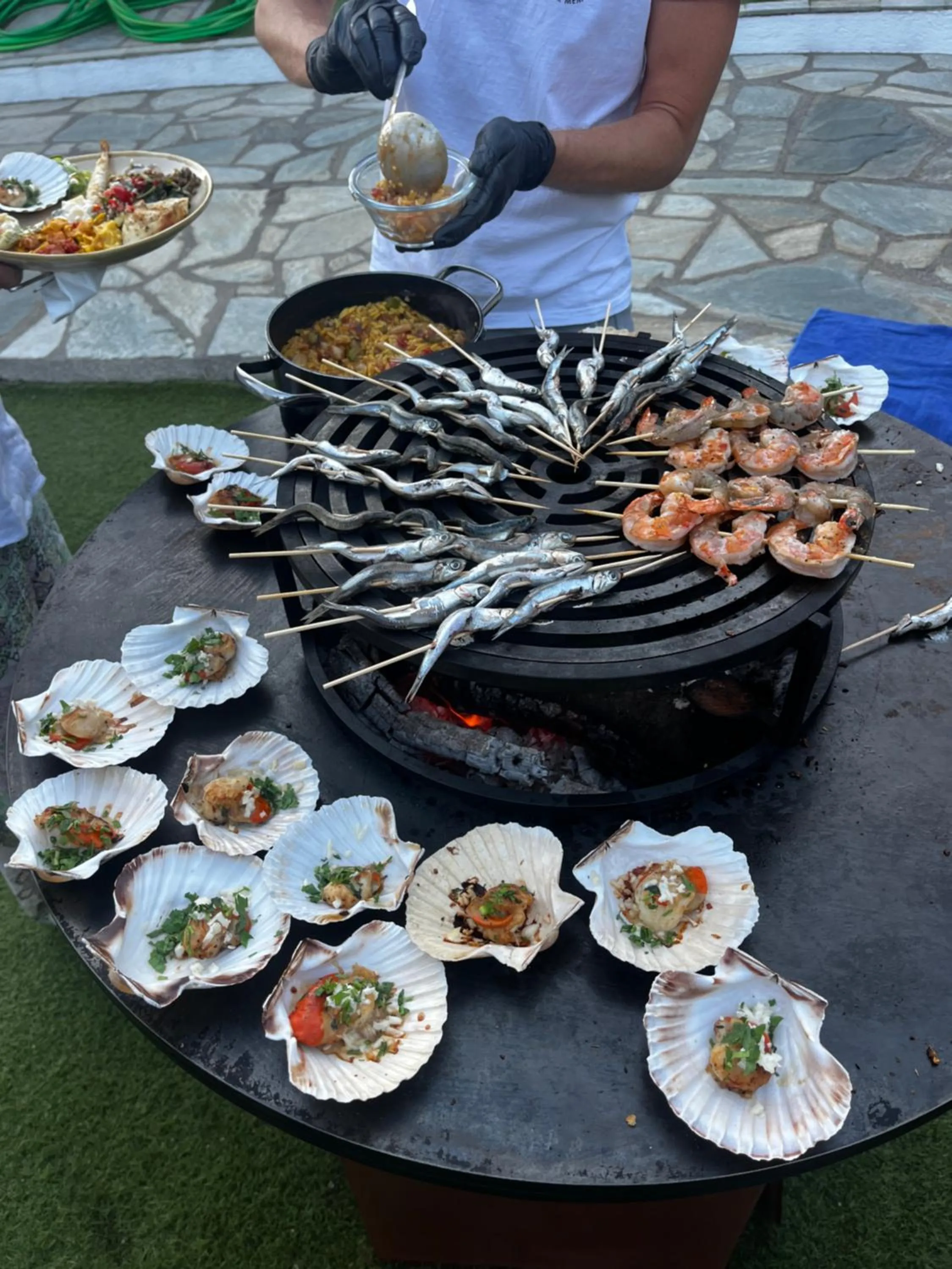 Restaurant/places to eat in Panormos Beach Hotel Skopelos