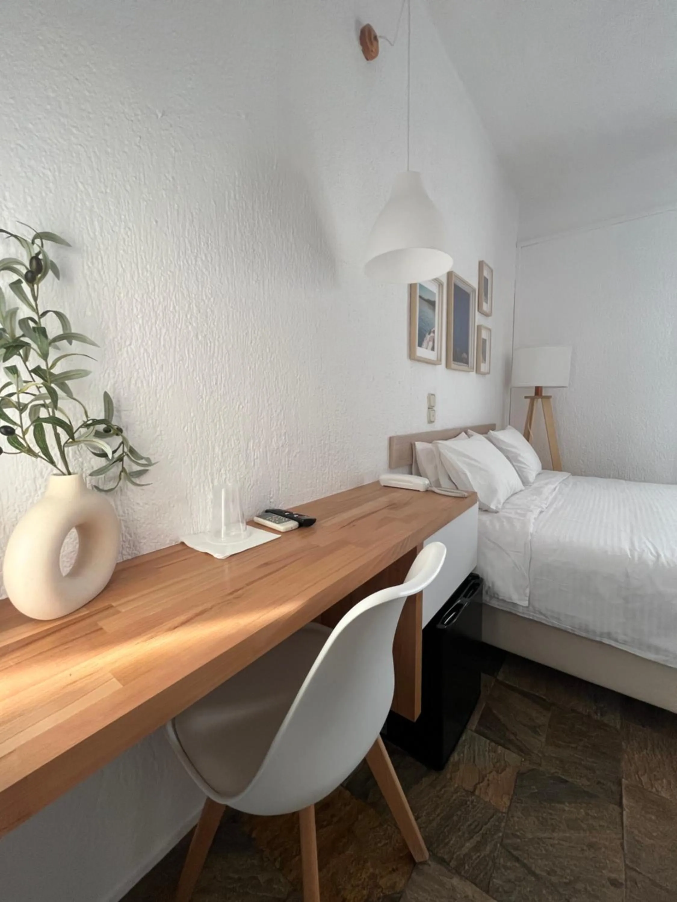 Bed in Panormos Beach Hotel Skopelos