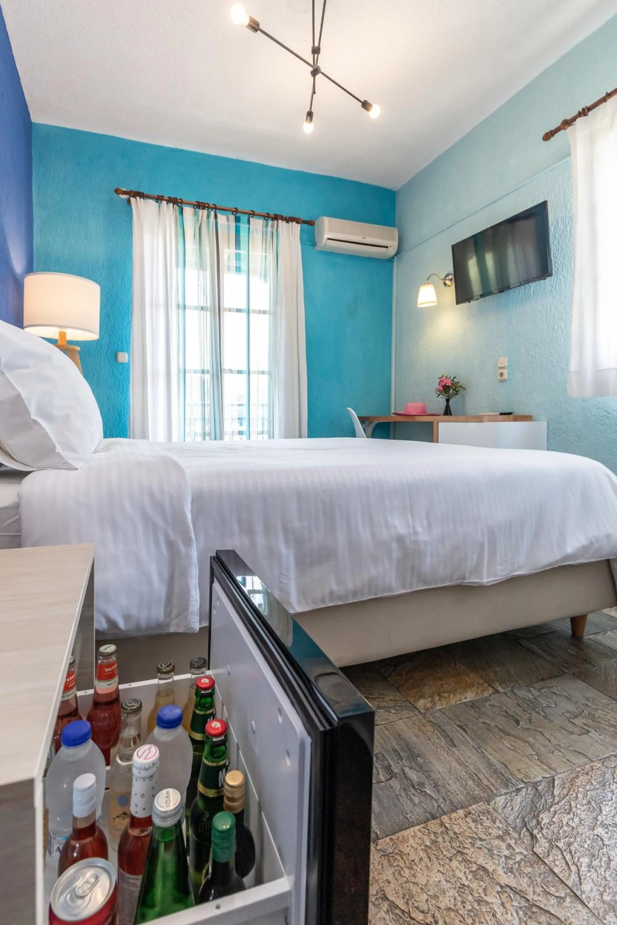 Drinks, Bed in Panormos Beach Hotel Skopelos