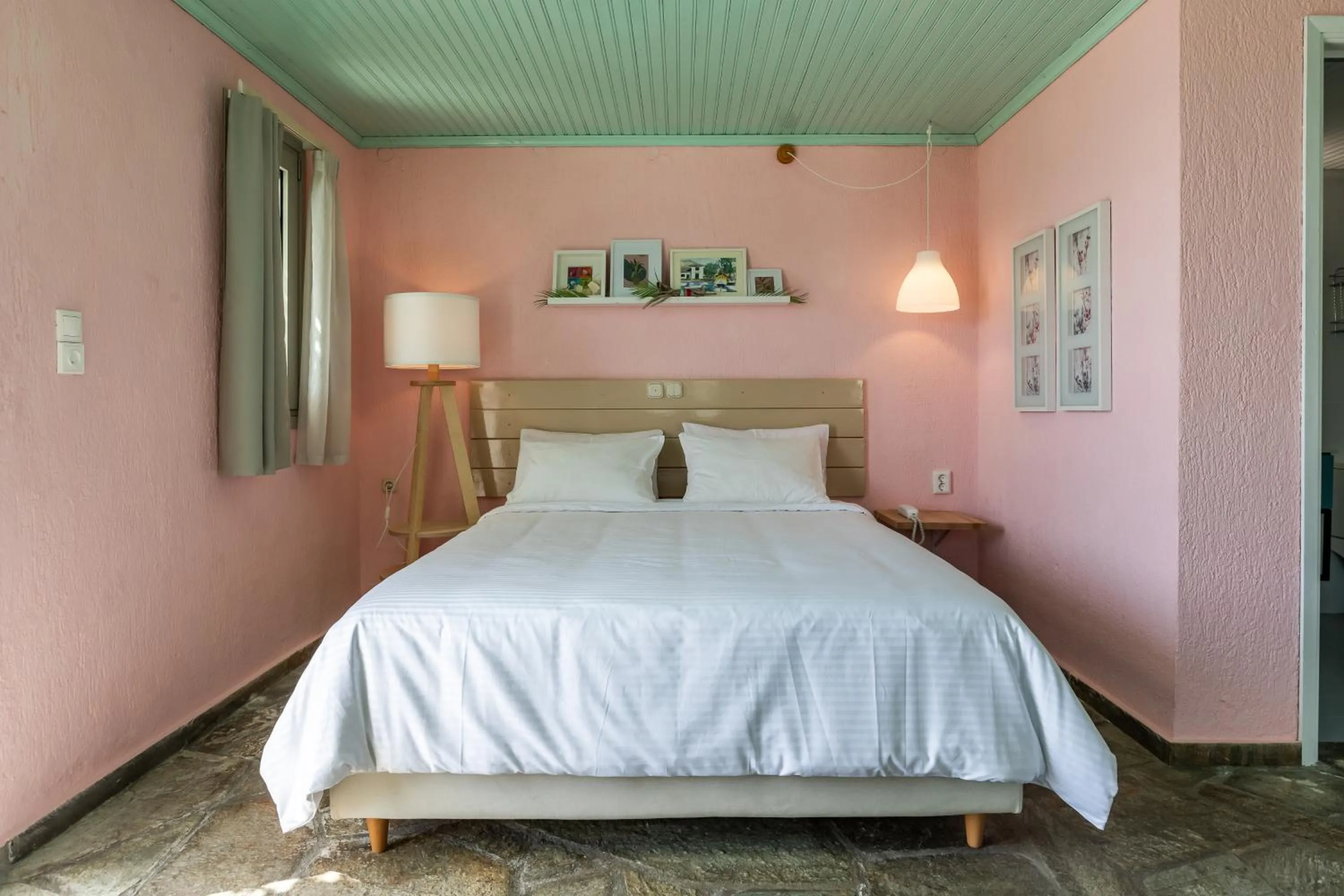 Bed in Panormos Beach Hotel Skopelos