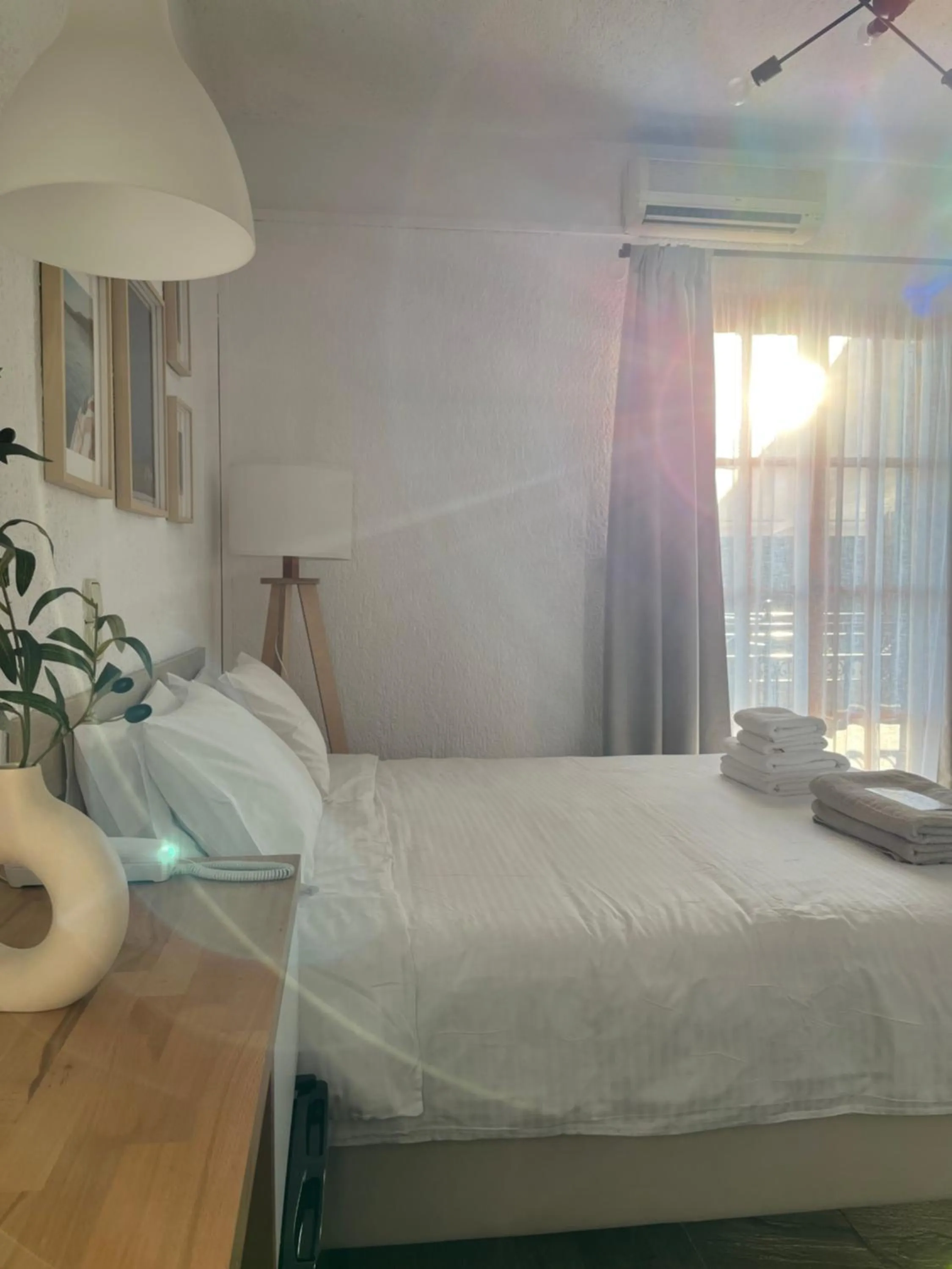 Bed in Panormos Beach Hotel Skopelos