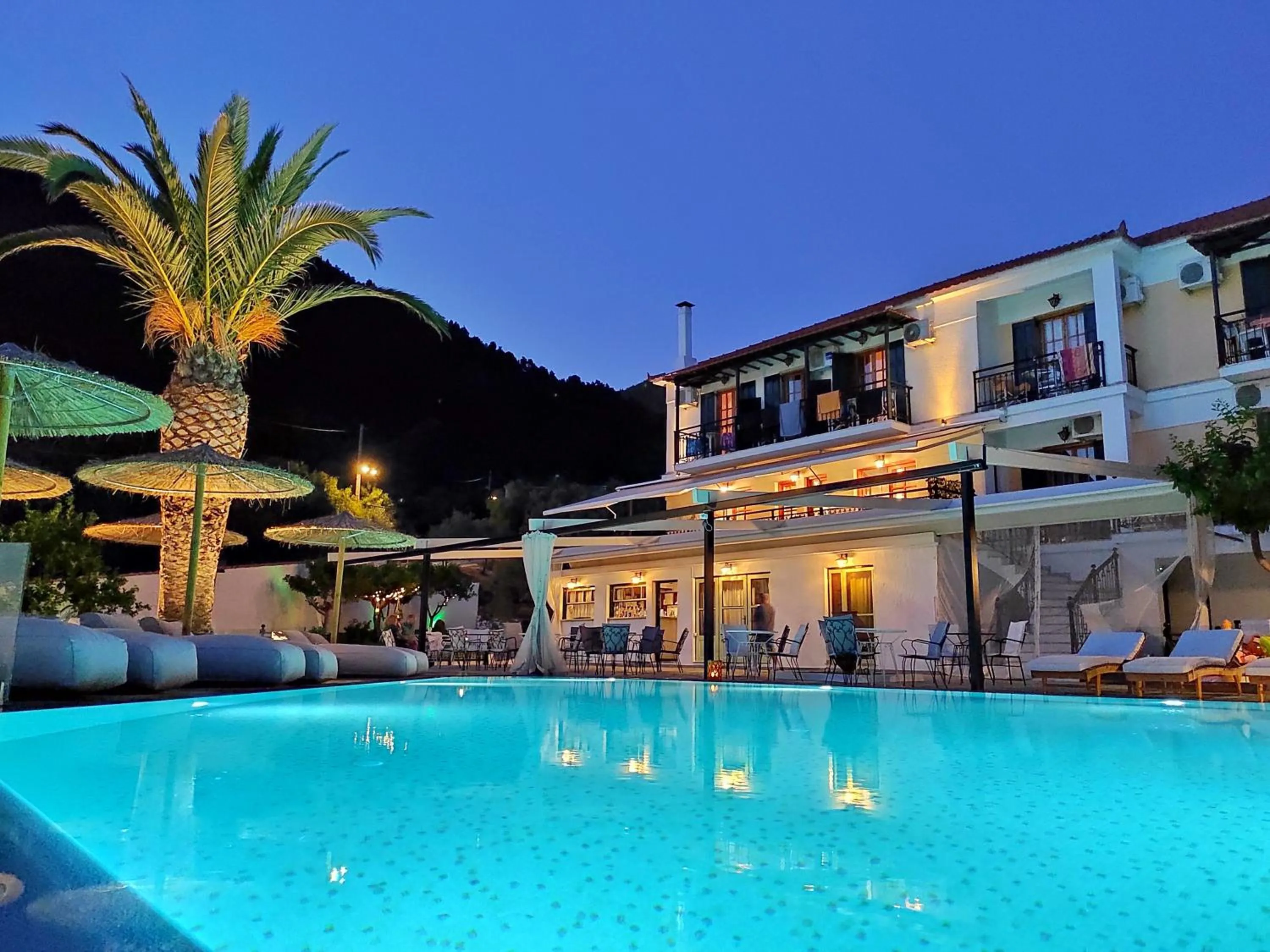 Property building in Panormos Beach Hotel Skopelos