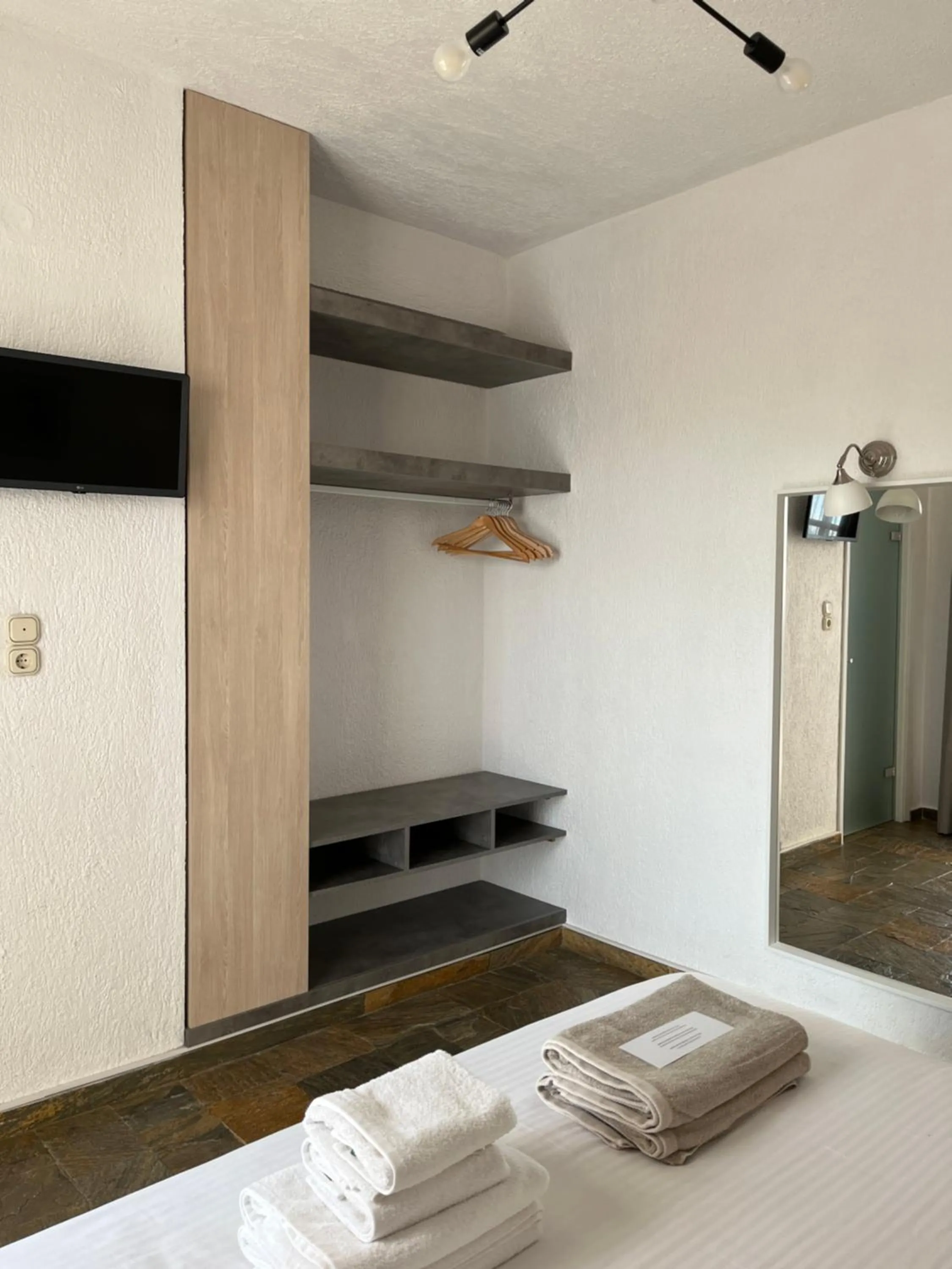 Bed in Panormos Beach Hotel Skopelos