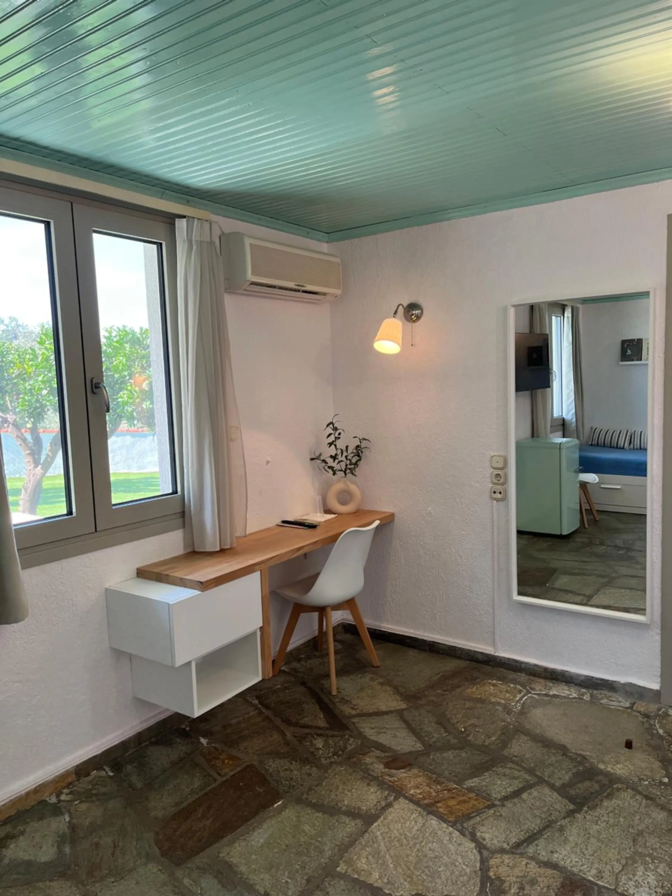 Bed in Panormos Beach Hotel Skopelos