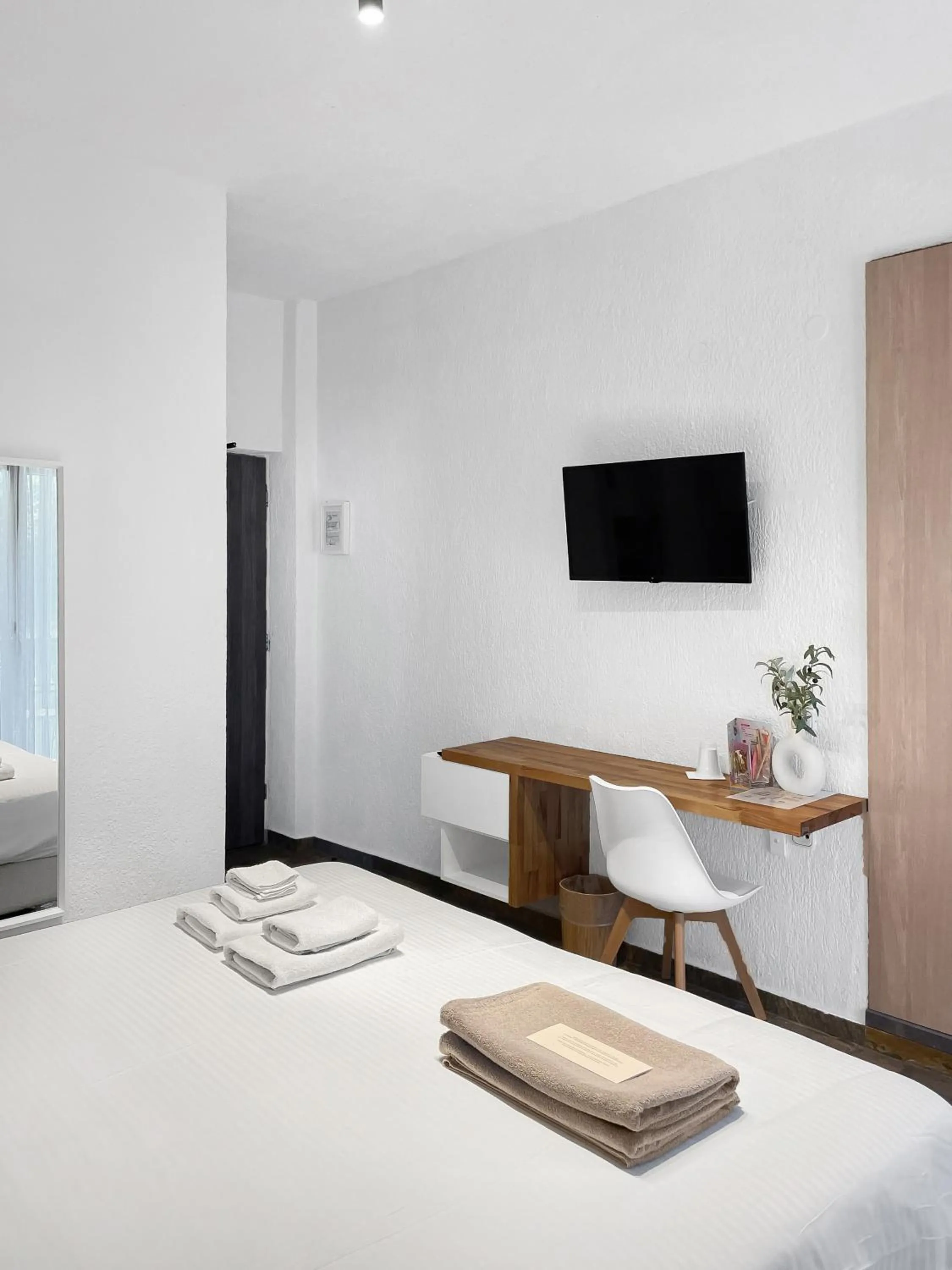 Bed in Panormos Beach Hotel Skopelos