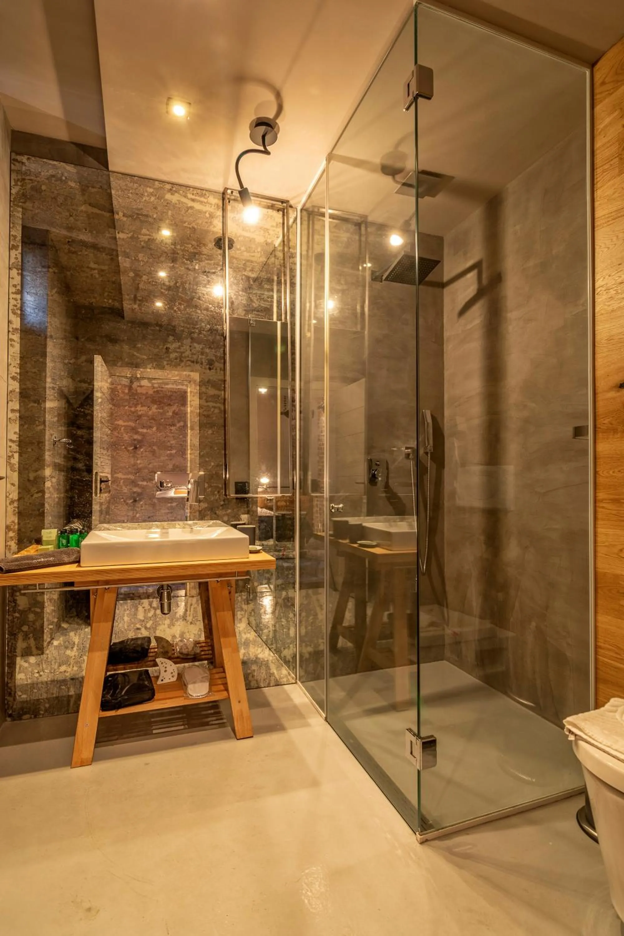 Shower in Design Hotel 36