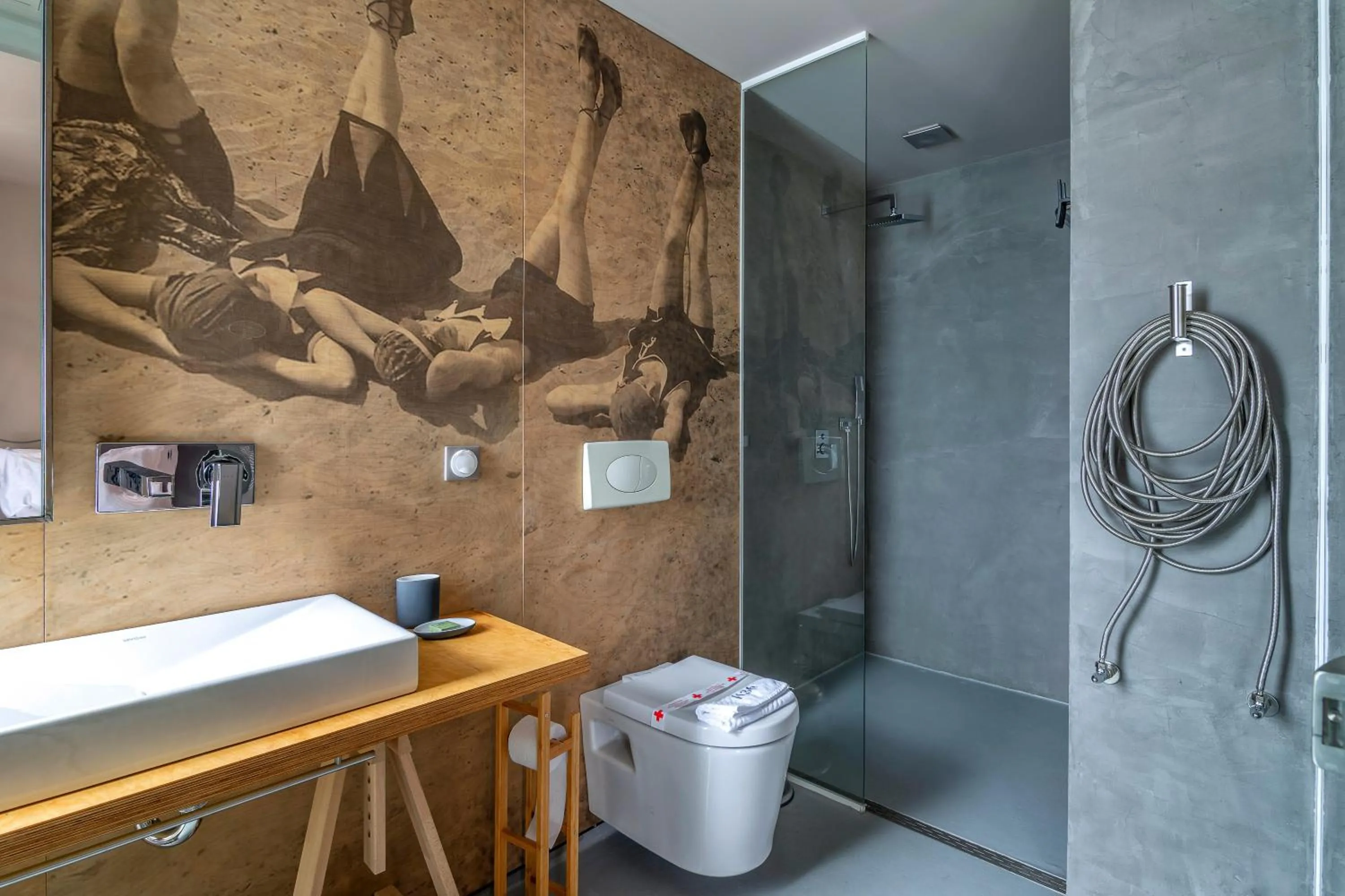 Toilet in Design Hotel 36
