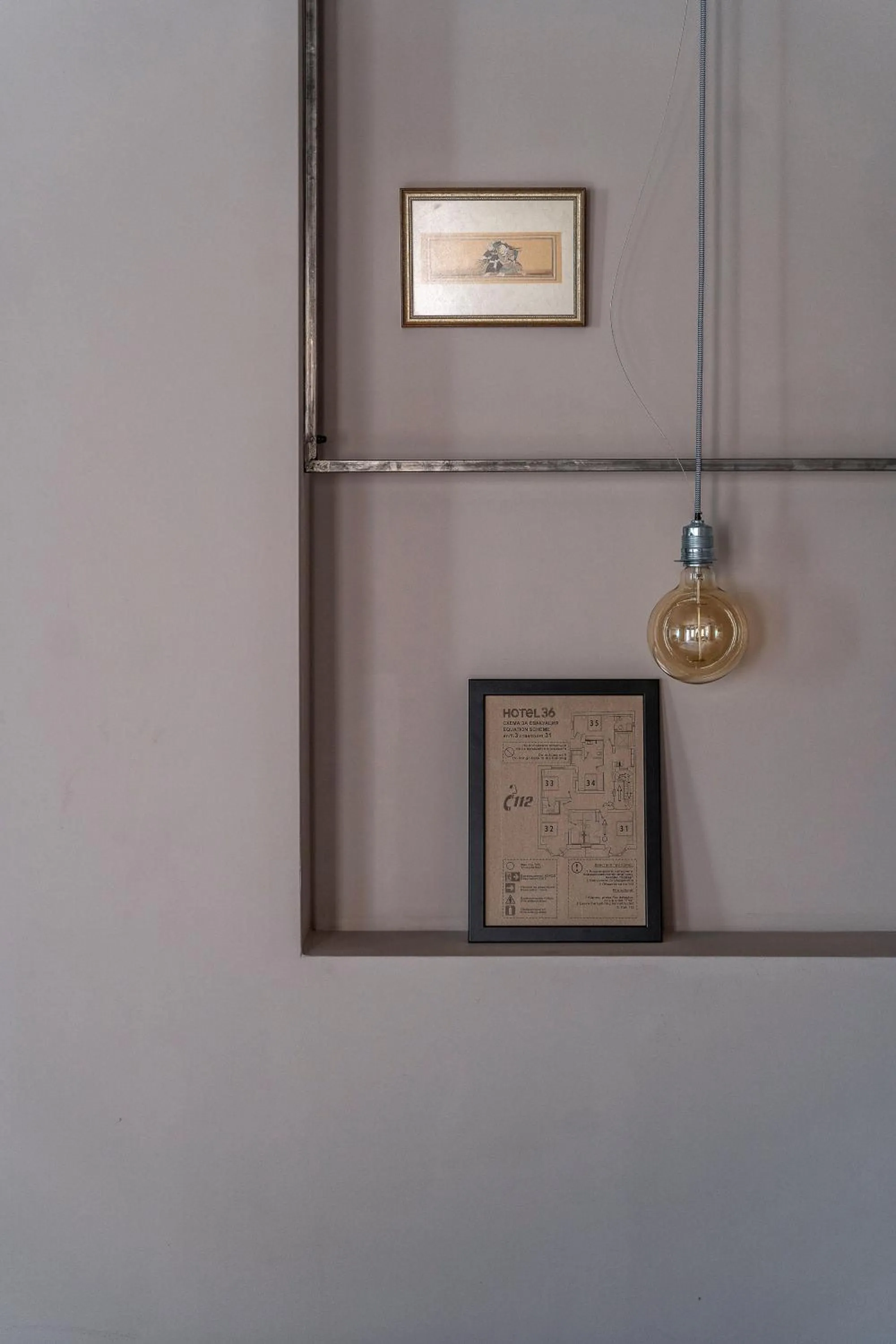 Decorative detail in Design Hotel 36