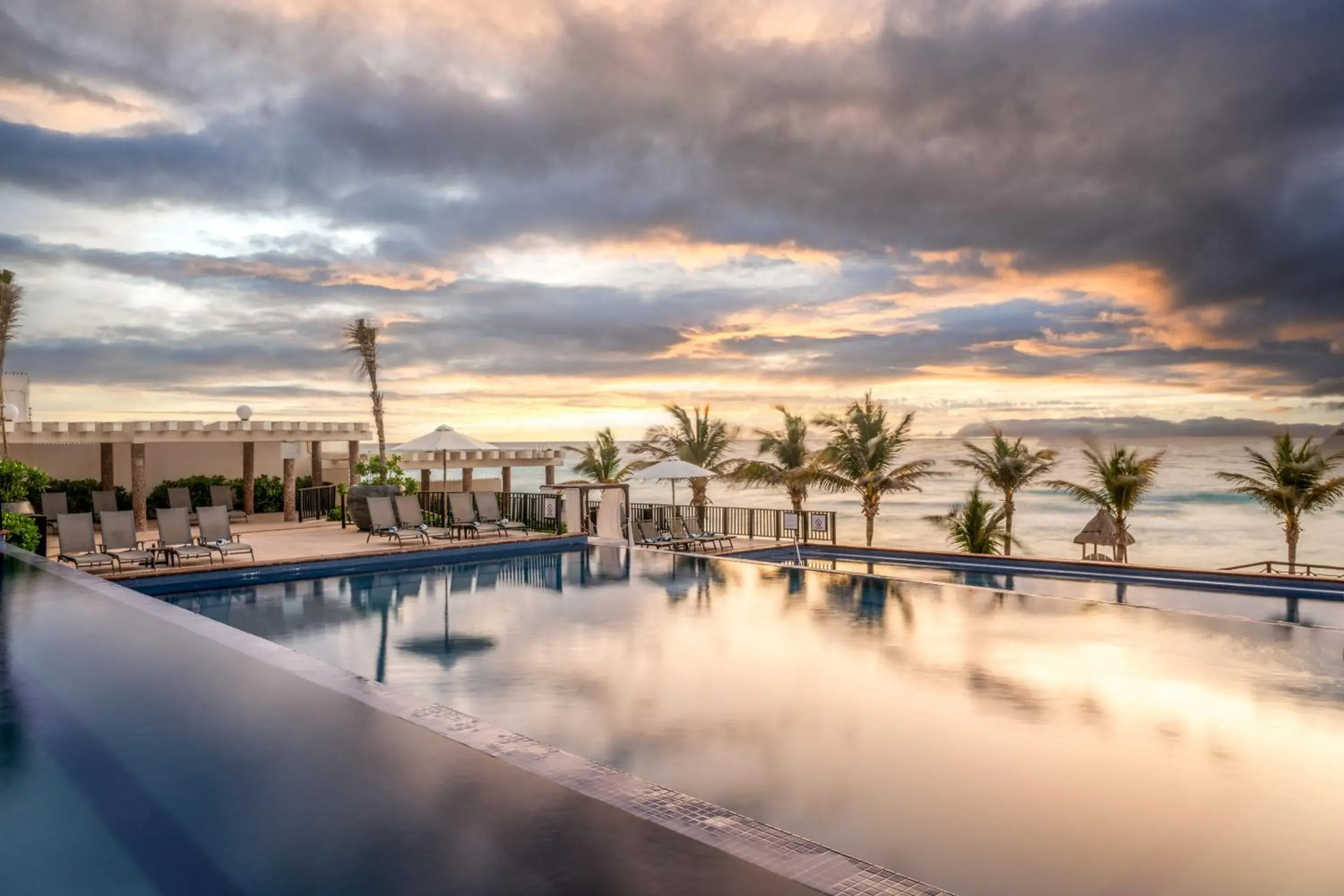 Pool view in Seadust Cancun Family Resort - All Inclusive Pool view in Seadust Cancun Family Resort - All Inclusive