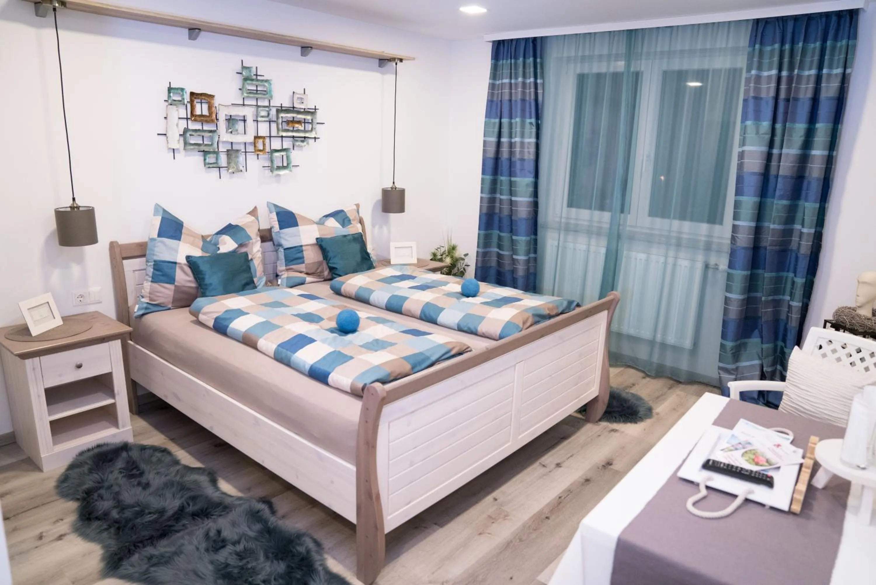Bed in Pension & Restaurant La Amalia