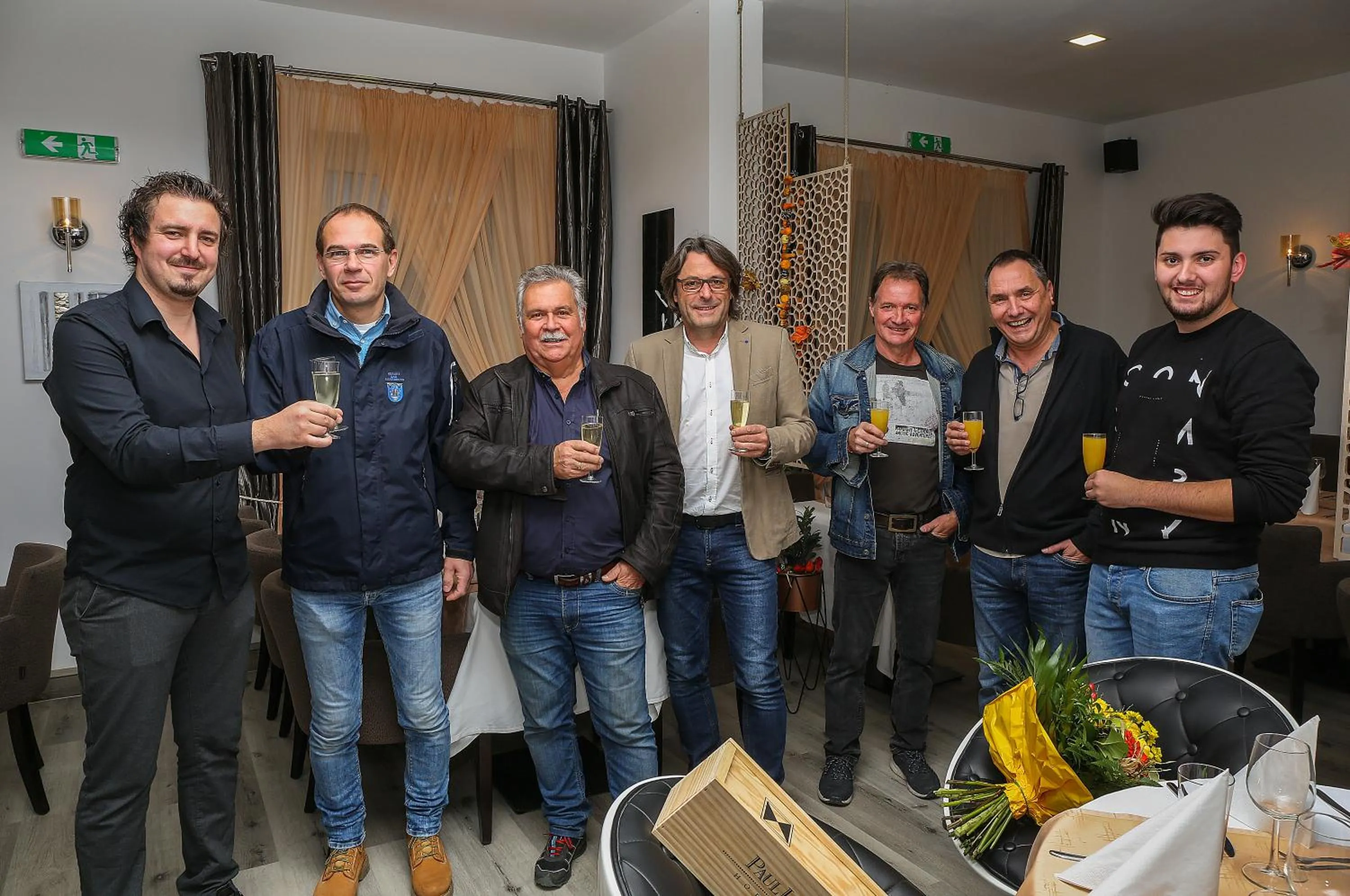 People in Pension & Restaurant La Amalia