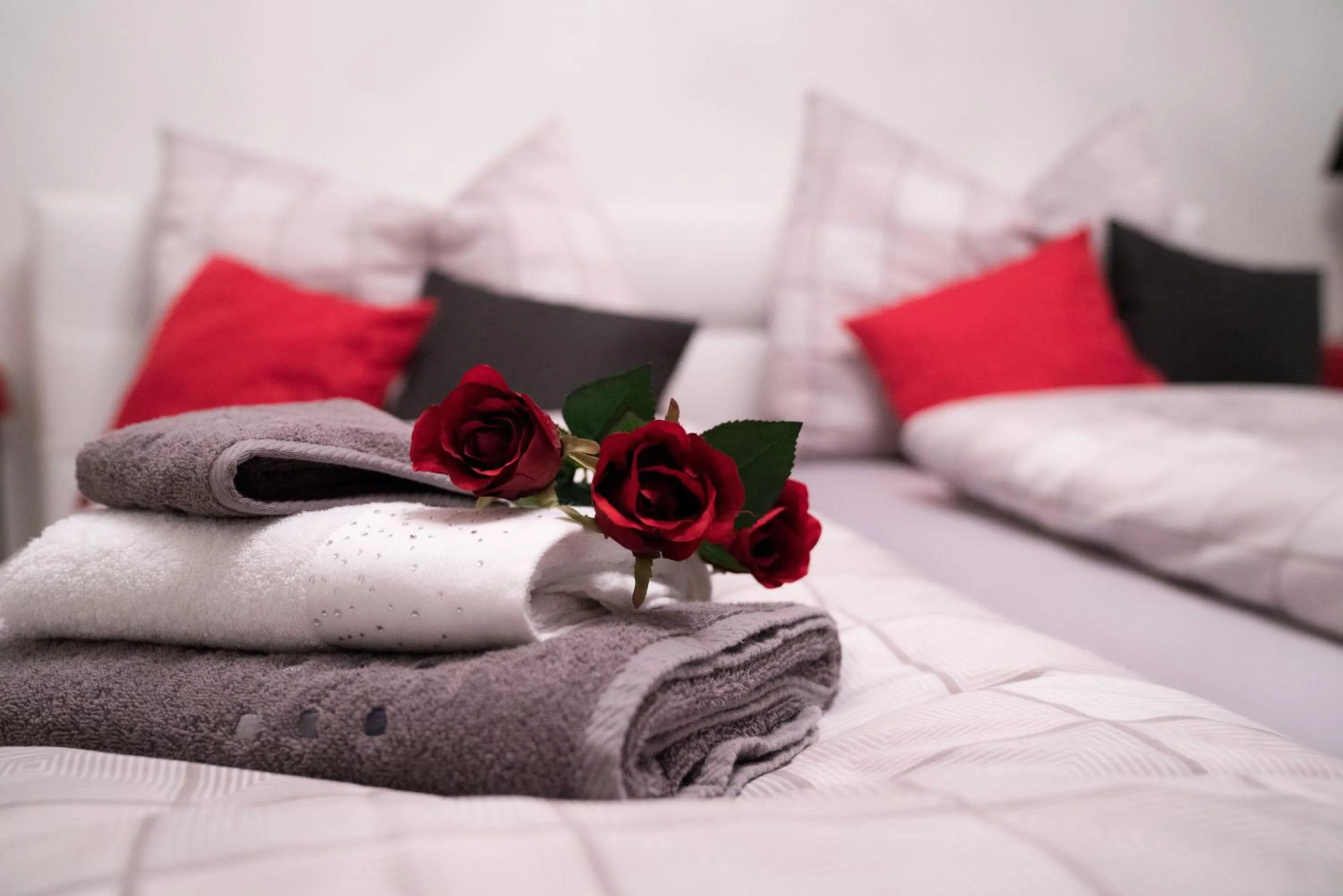 Bed in Pension & Restaurant La Amalia