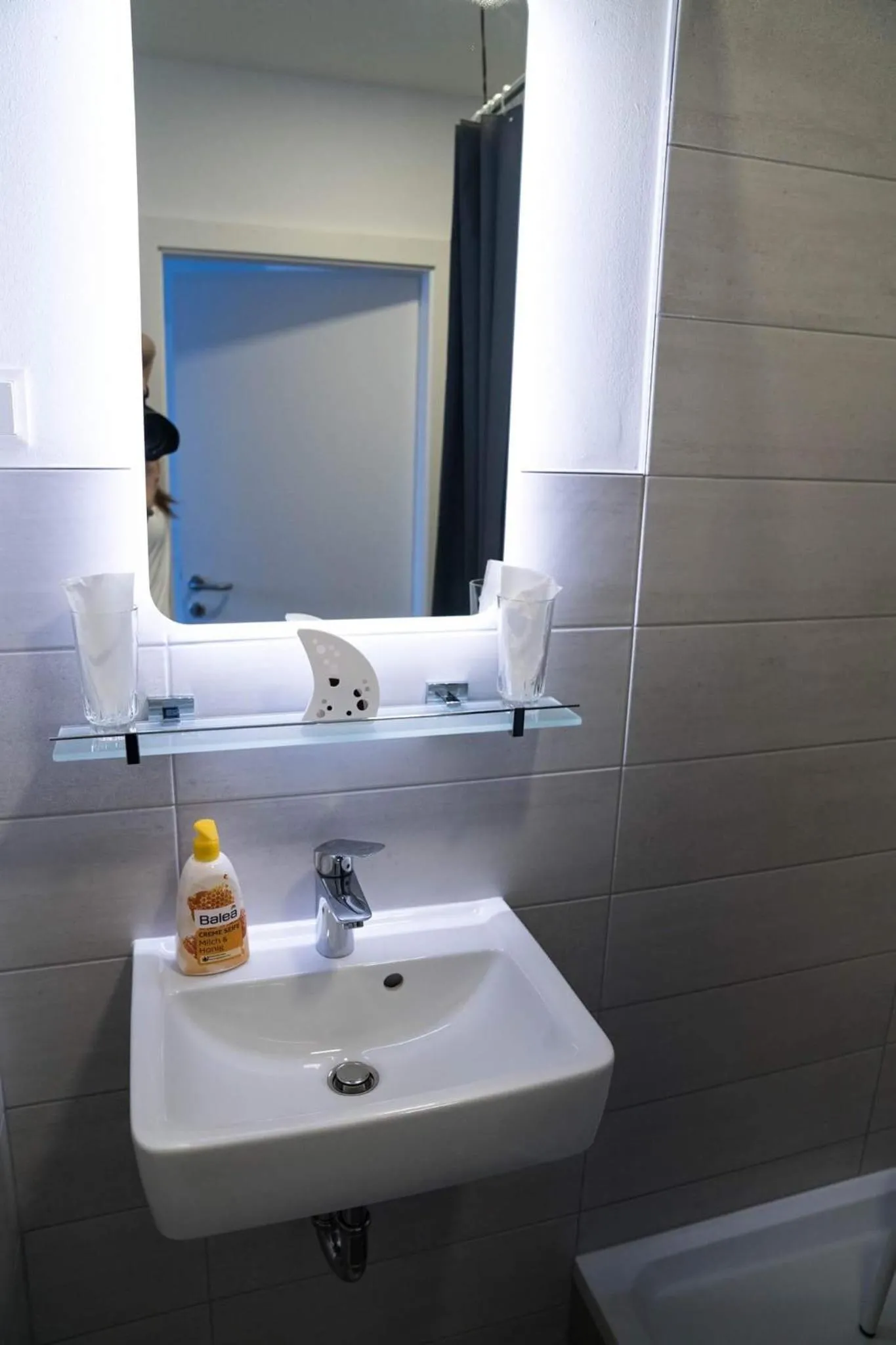 Bathroom in Pension & Restaurant La Amalia
