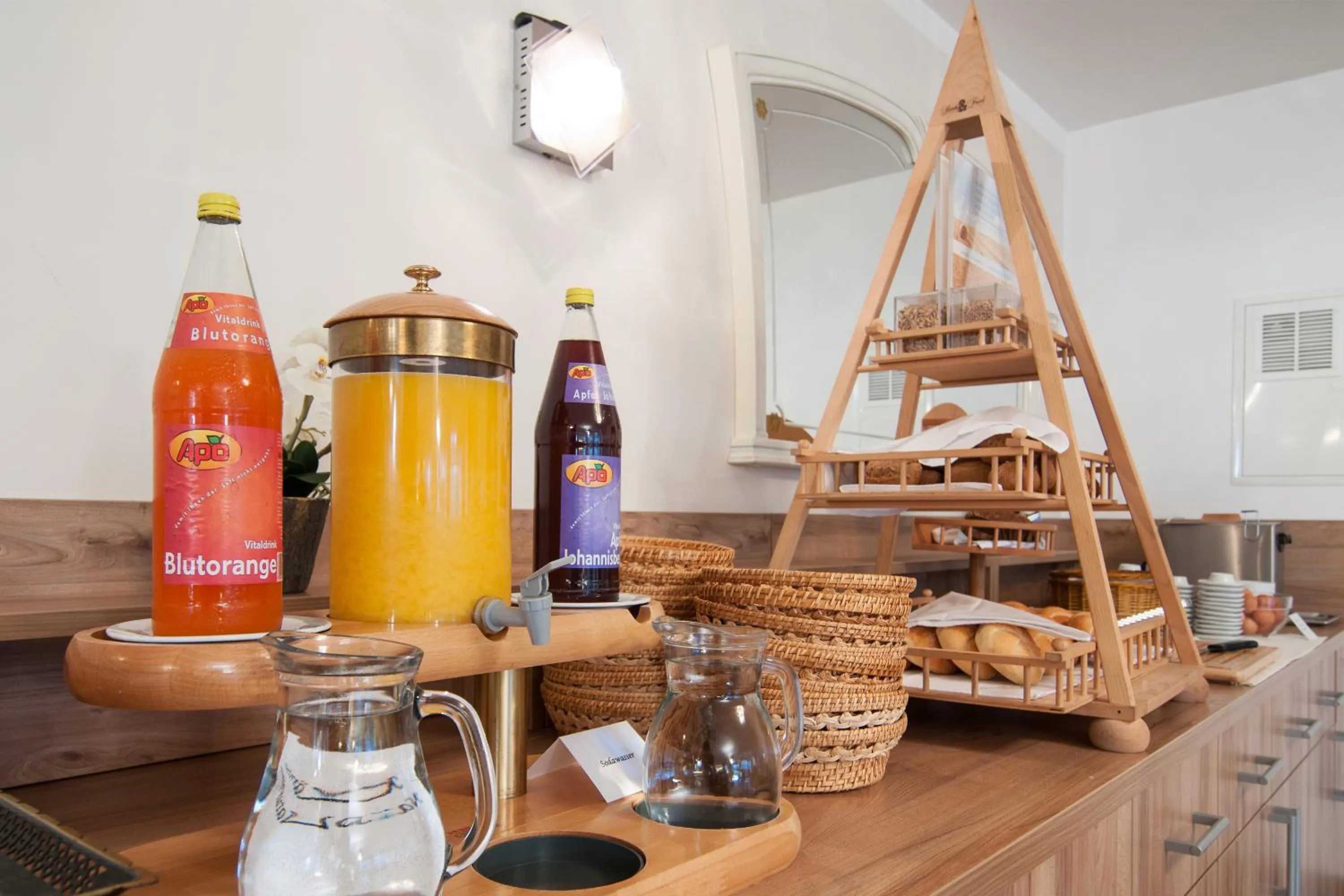 Buffet breakfast in Hotel-Pension Melcher