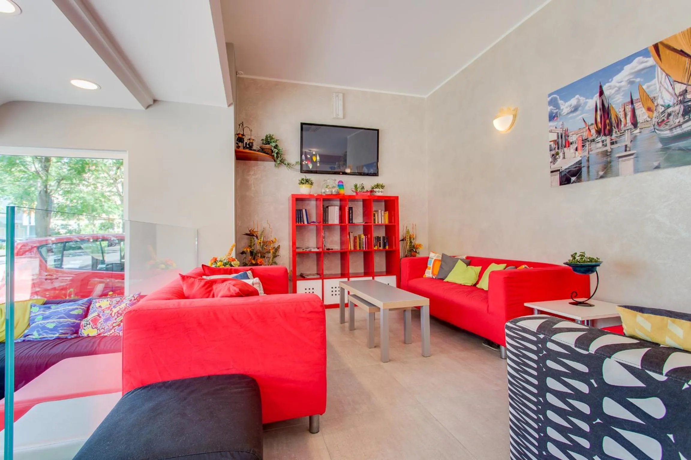 Living room in Hotel Sandra