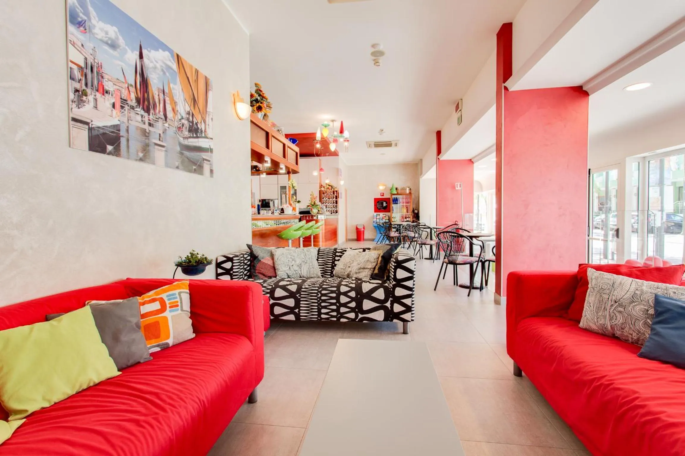 Lounge or bar in Hotel Sandra