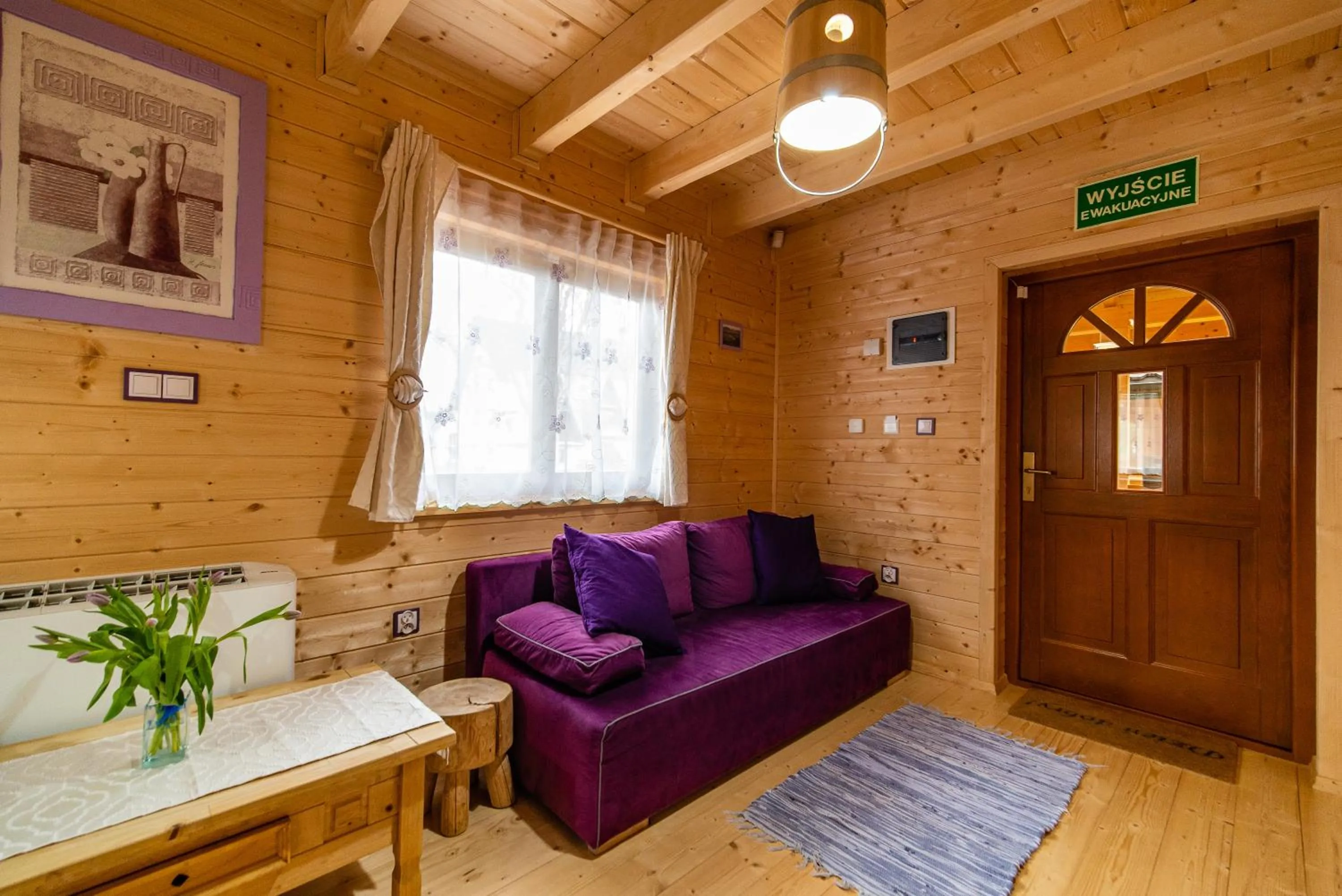 Living room in Eko domki MaMastra Szaflary