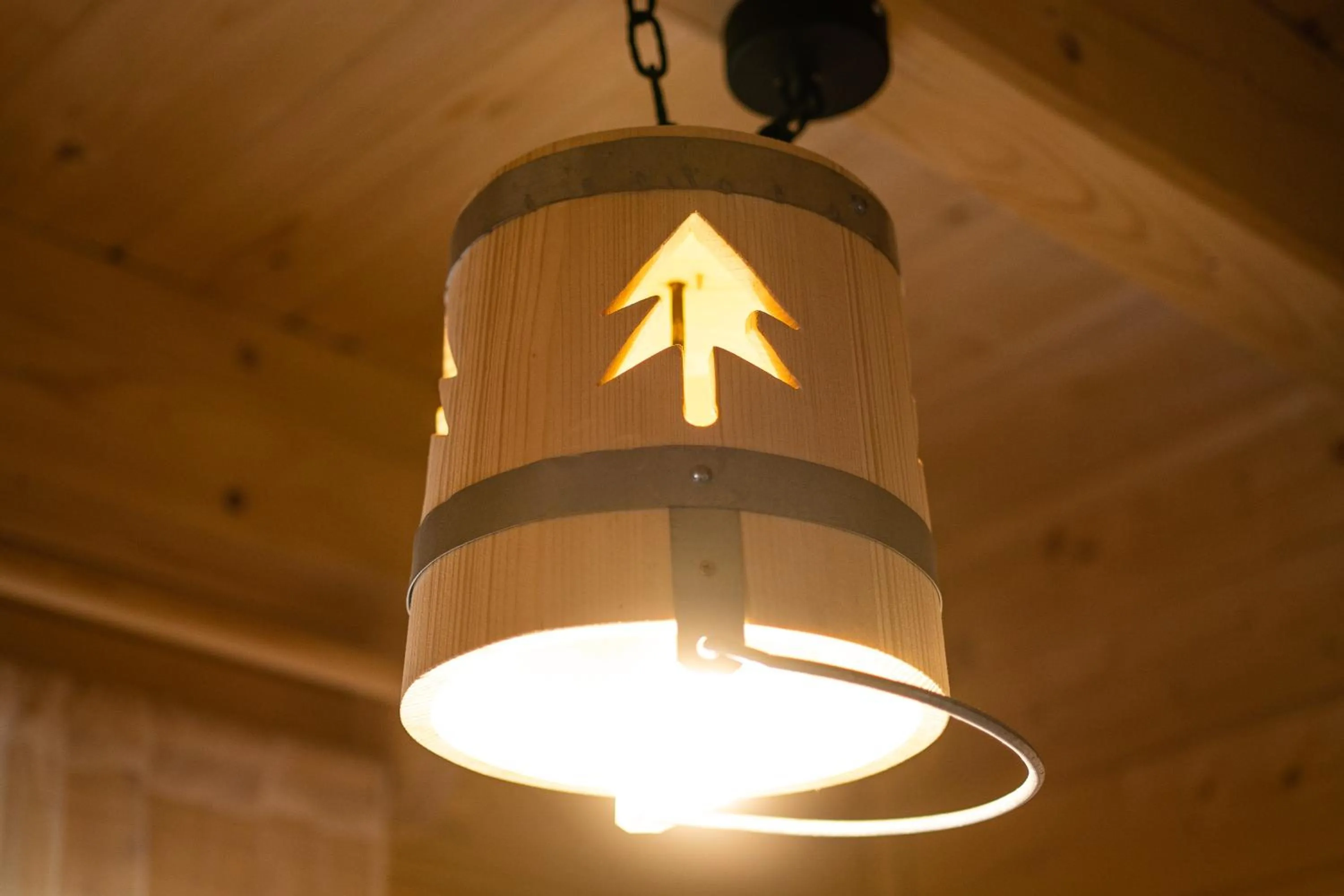 Decorative detail in Eko domki MaMastra Szaflary