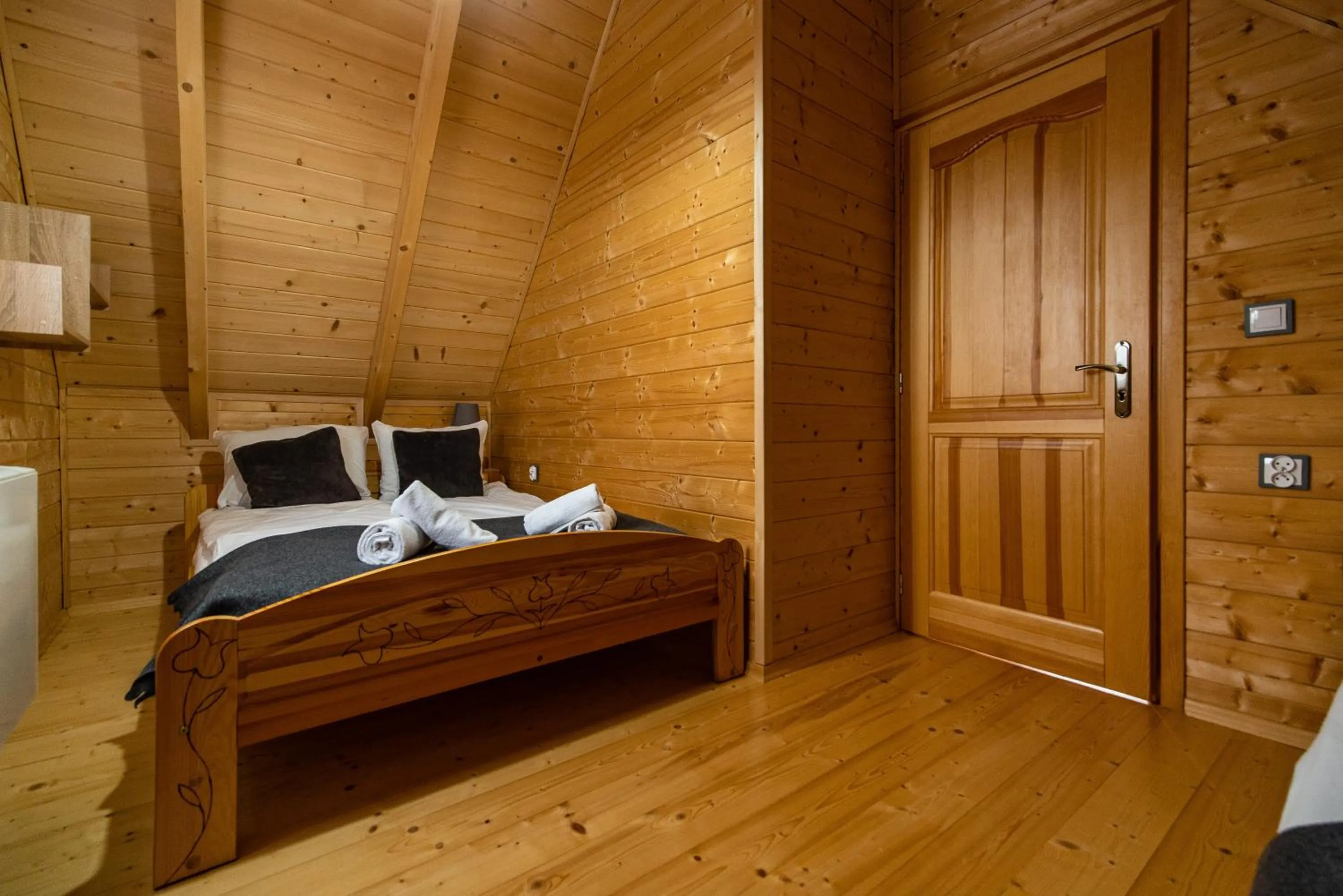 Bed in Eko domki MaMastra Szaflary