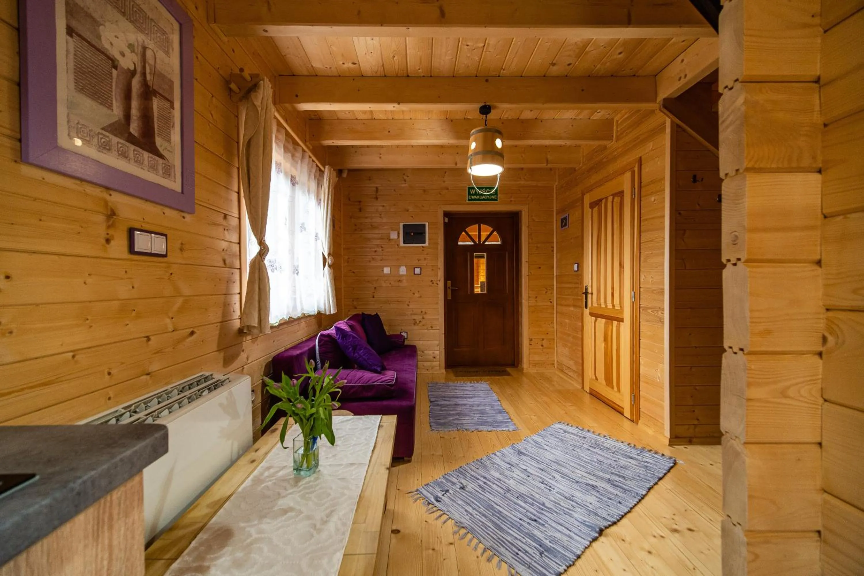 Living room in Eko domki MaMastra Szaflary