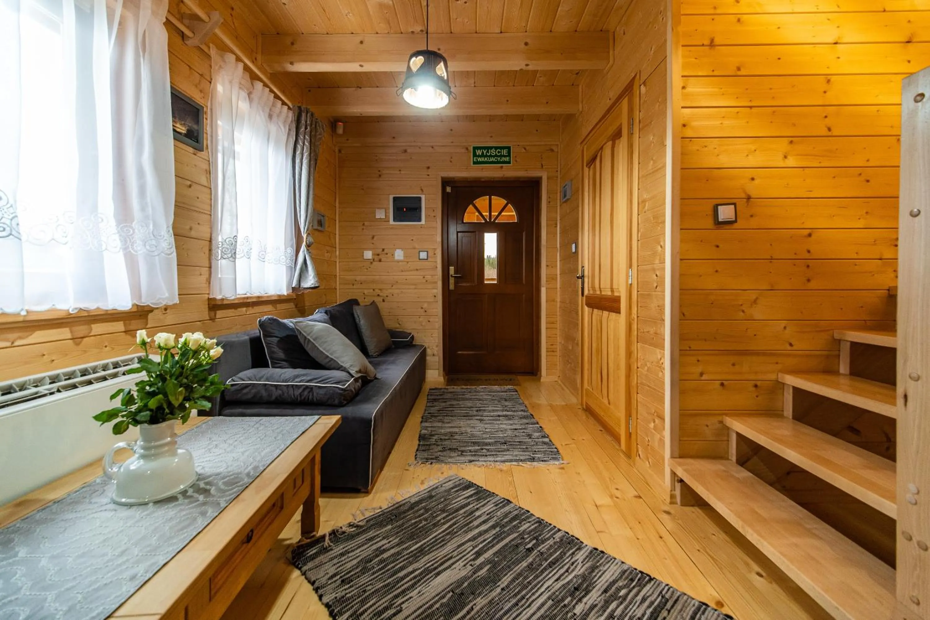 Living room in Eko domki MaMastra Szaflary