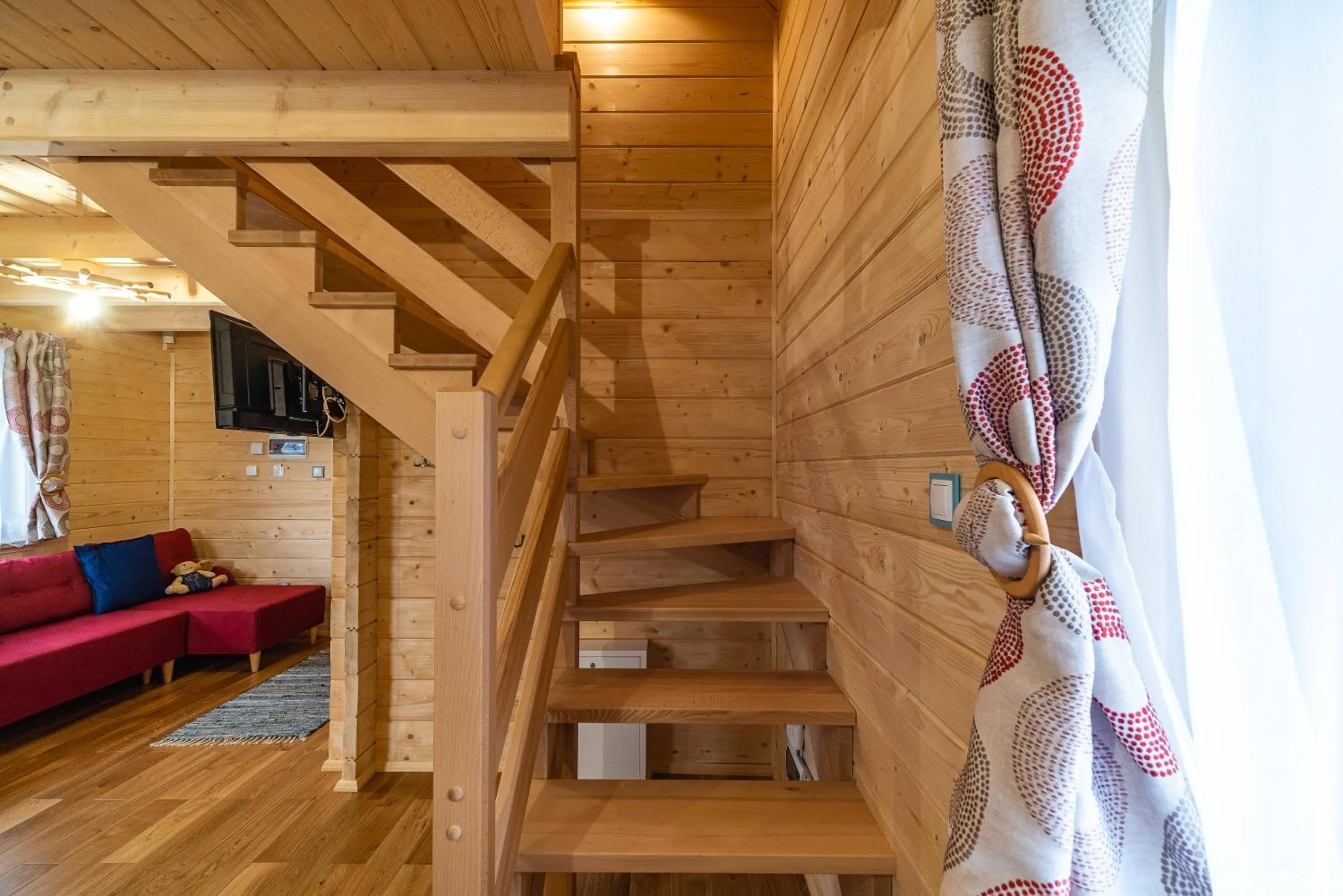 Living room in Eko domki MaMastra Szaflary