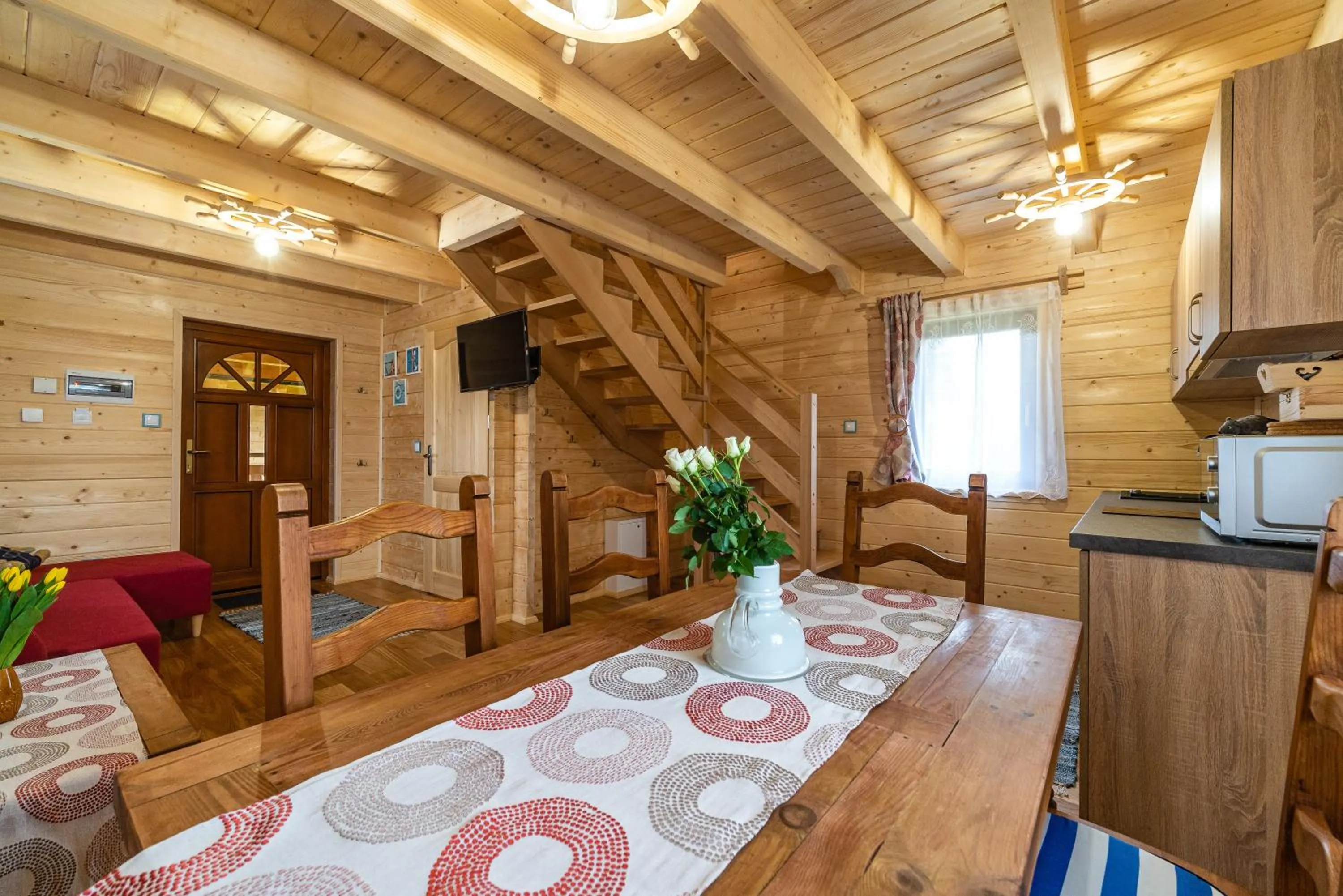 Living room in Eko domki MaMastra Szaflary