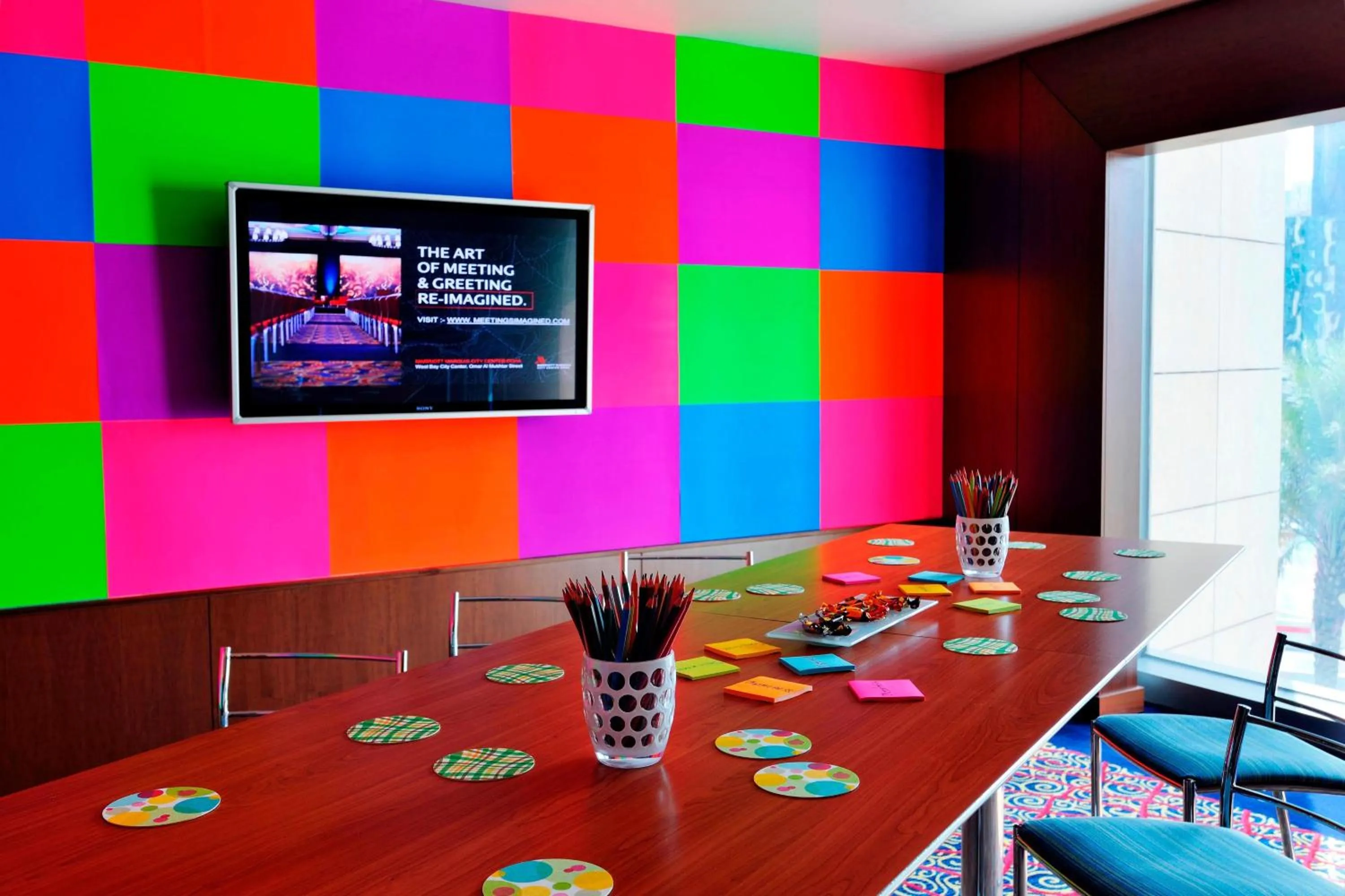 Meeting/conference room in Marriott Marquis City Center Doha Hotel