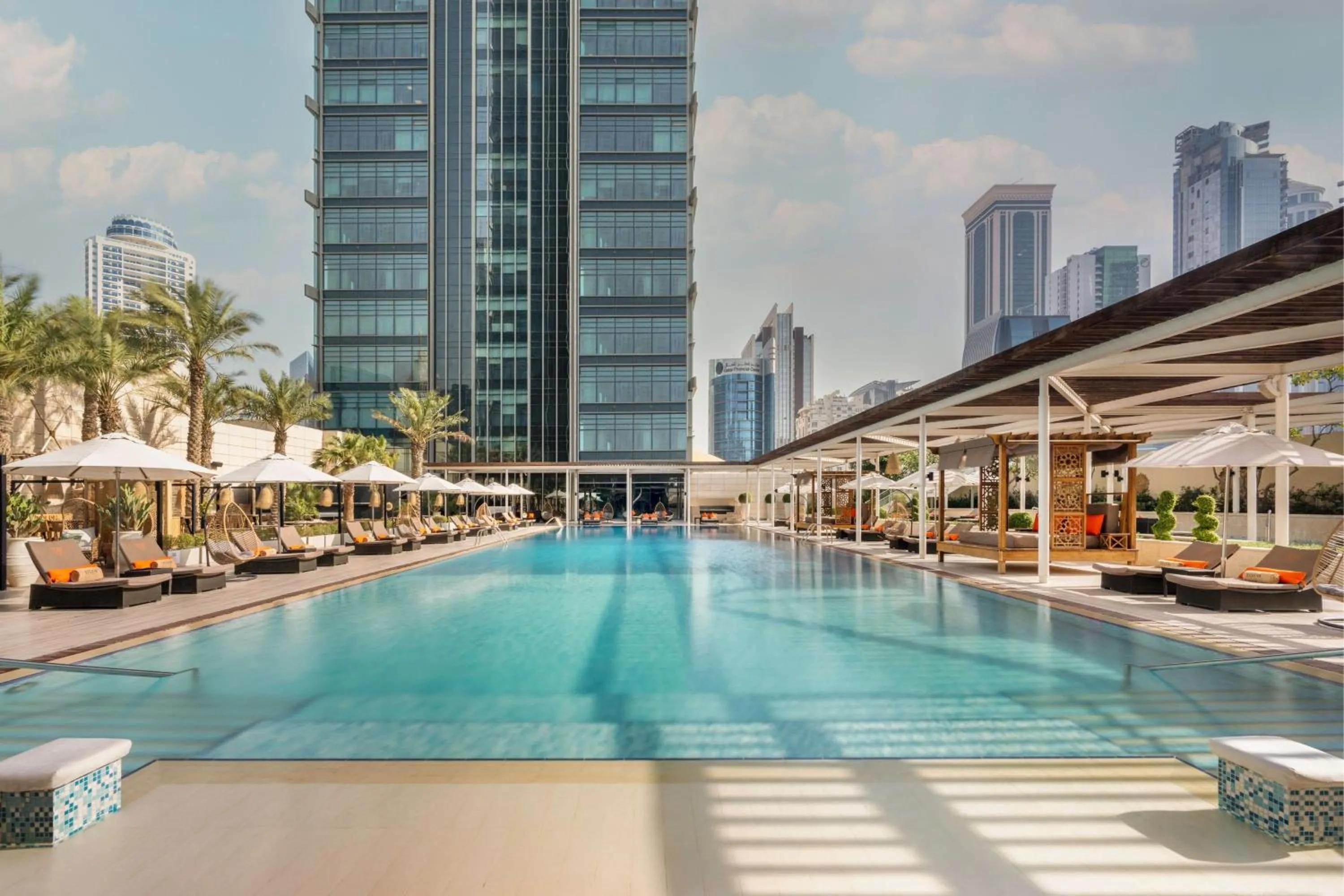 Fitness centre/facilities in Marriott Marquis City Center Doha Hotel