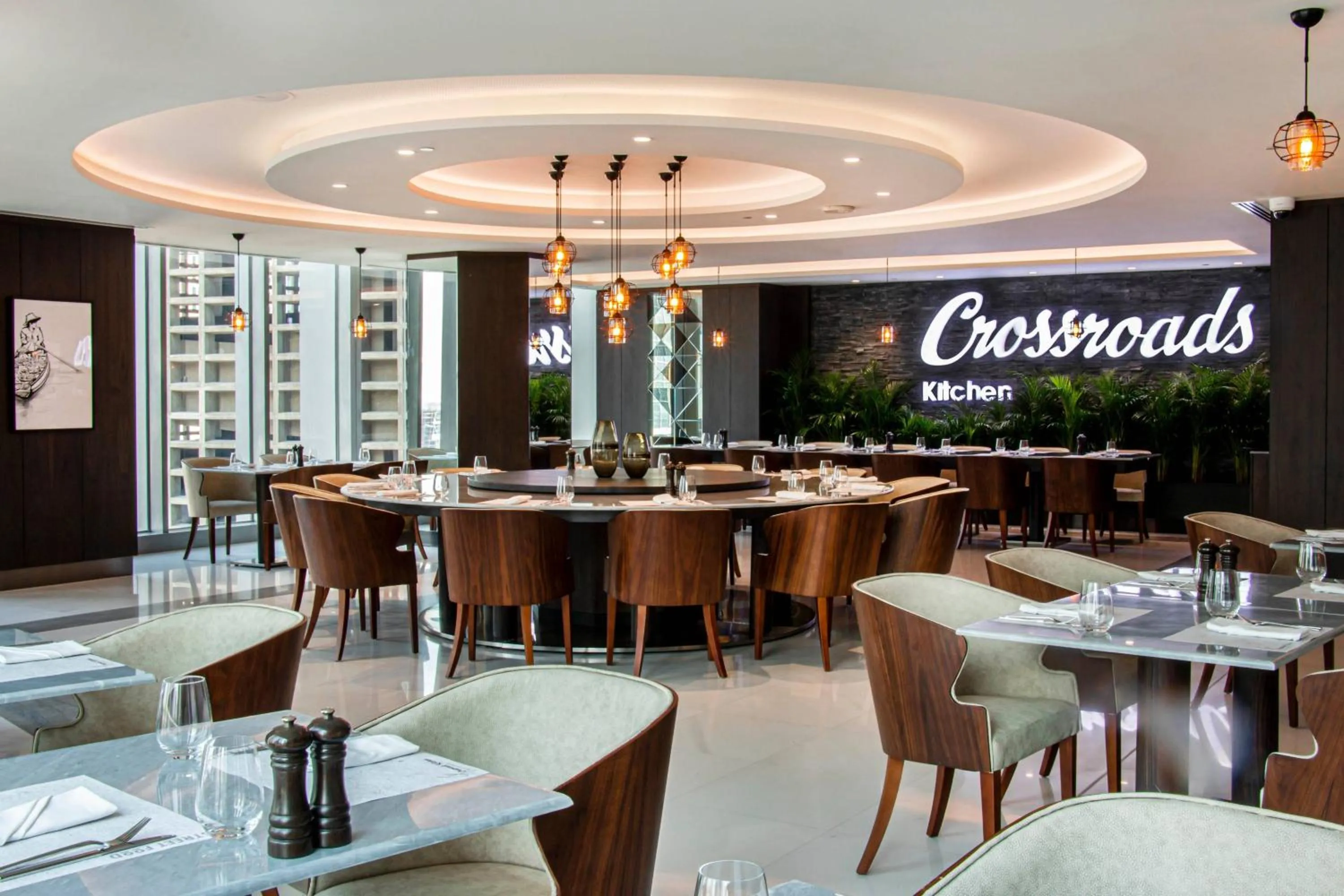 Kitchen or kitchenette in Marriott Marquis City Center Doha Hotel