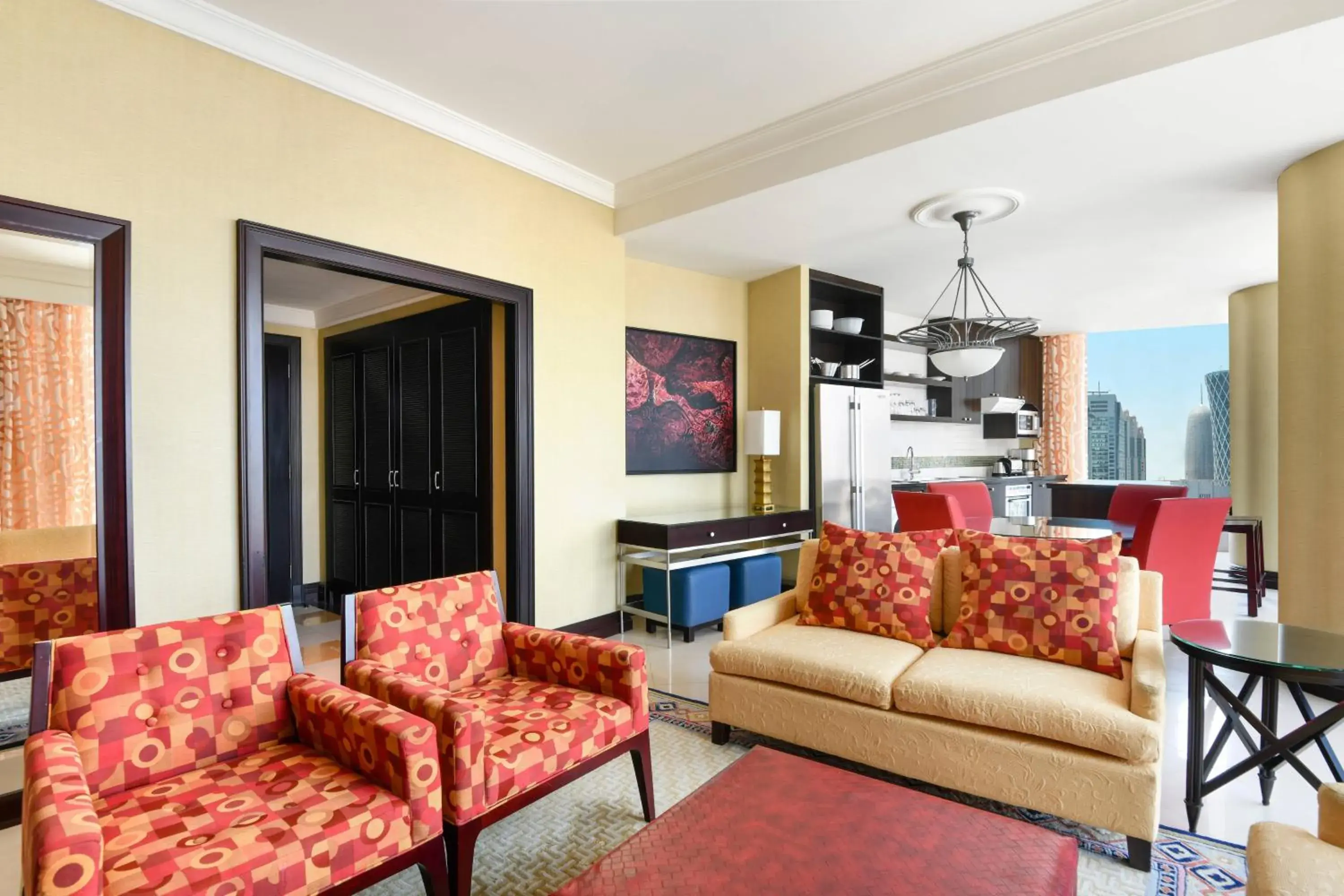 Three-Bedroom Apartment in Marriott Marquis City Center Doha Hotel Three-Bedroom Apartment in Marriott Marquis City Center Doha Hotel