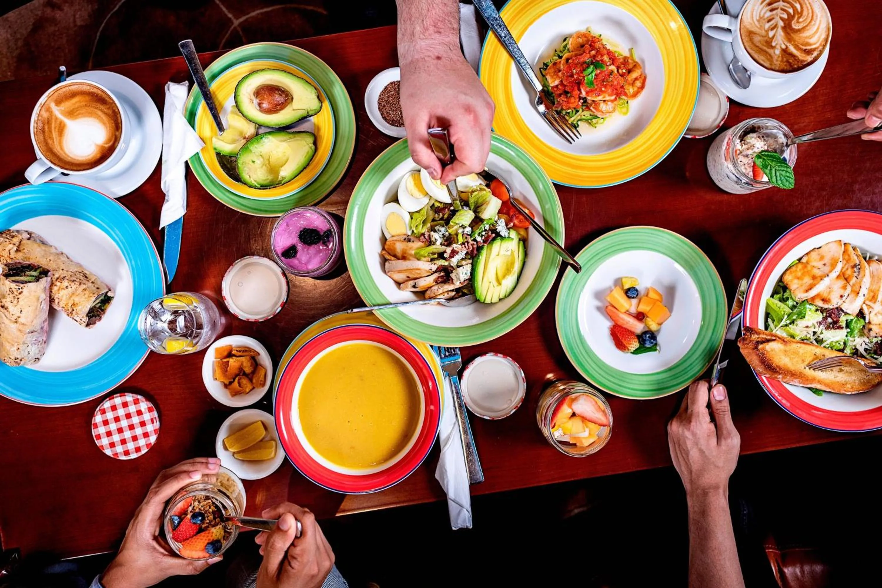 Restaurant/places to eat in Marriott Marquis City Center Doha Hotel