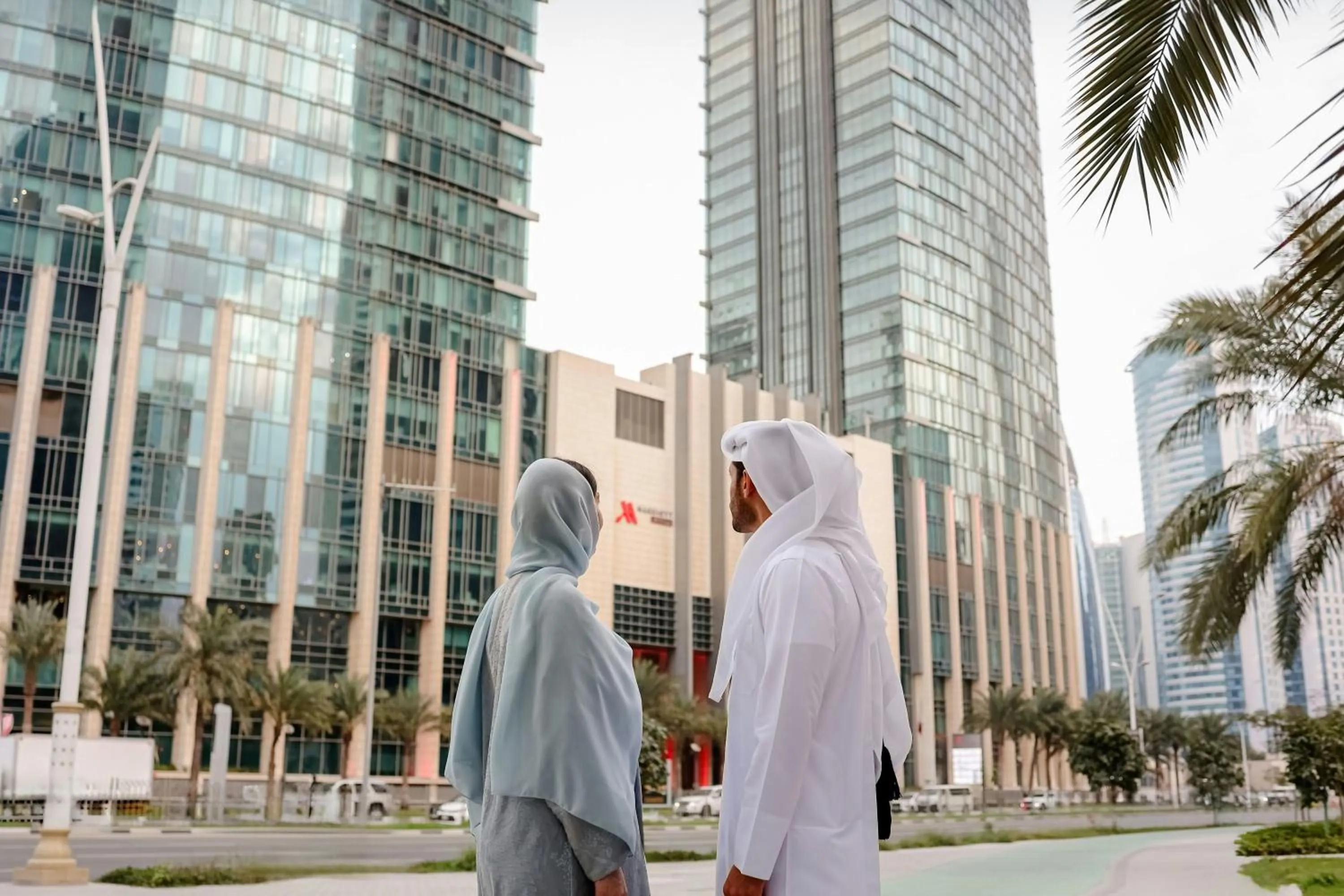 View (from property/room) in Marriott Marquis City Center Doha Hotel