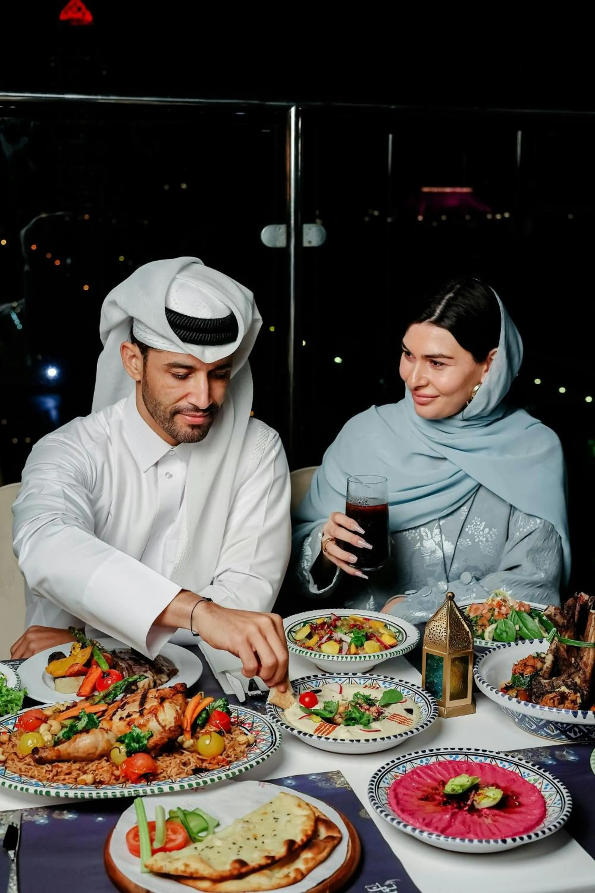 Restaurant/places to eat in Marriott Marquis City Center Doha Hotel